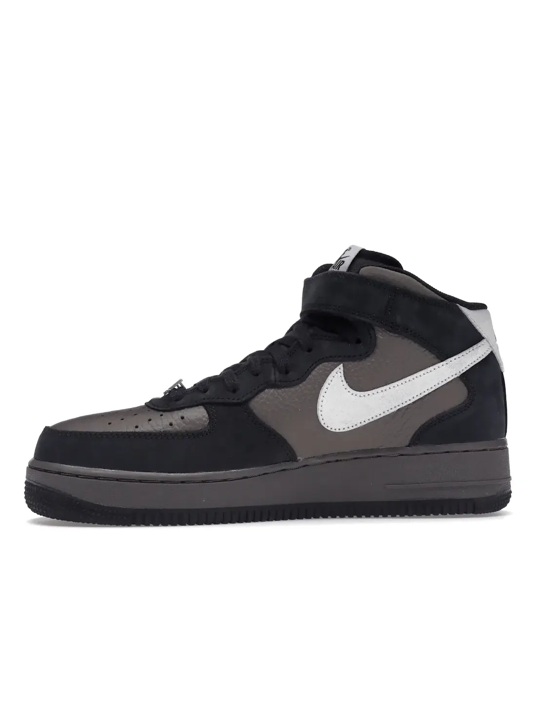 Мужские кроссовки Lifestyle Nike Air Force 1 Mid NH 2 — изображение 3 из 4, белый-черный