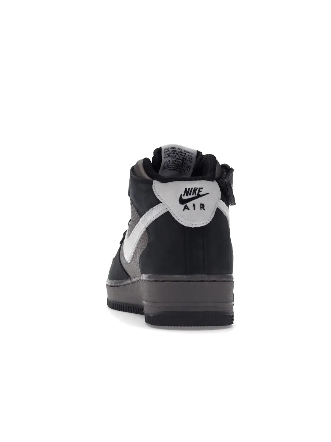 Мужские кроссовки Lifestyle Nike Air Force 1 Mid NH 2 — изображение 4 из 4, белый-черный