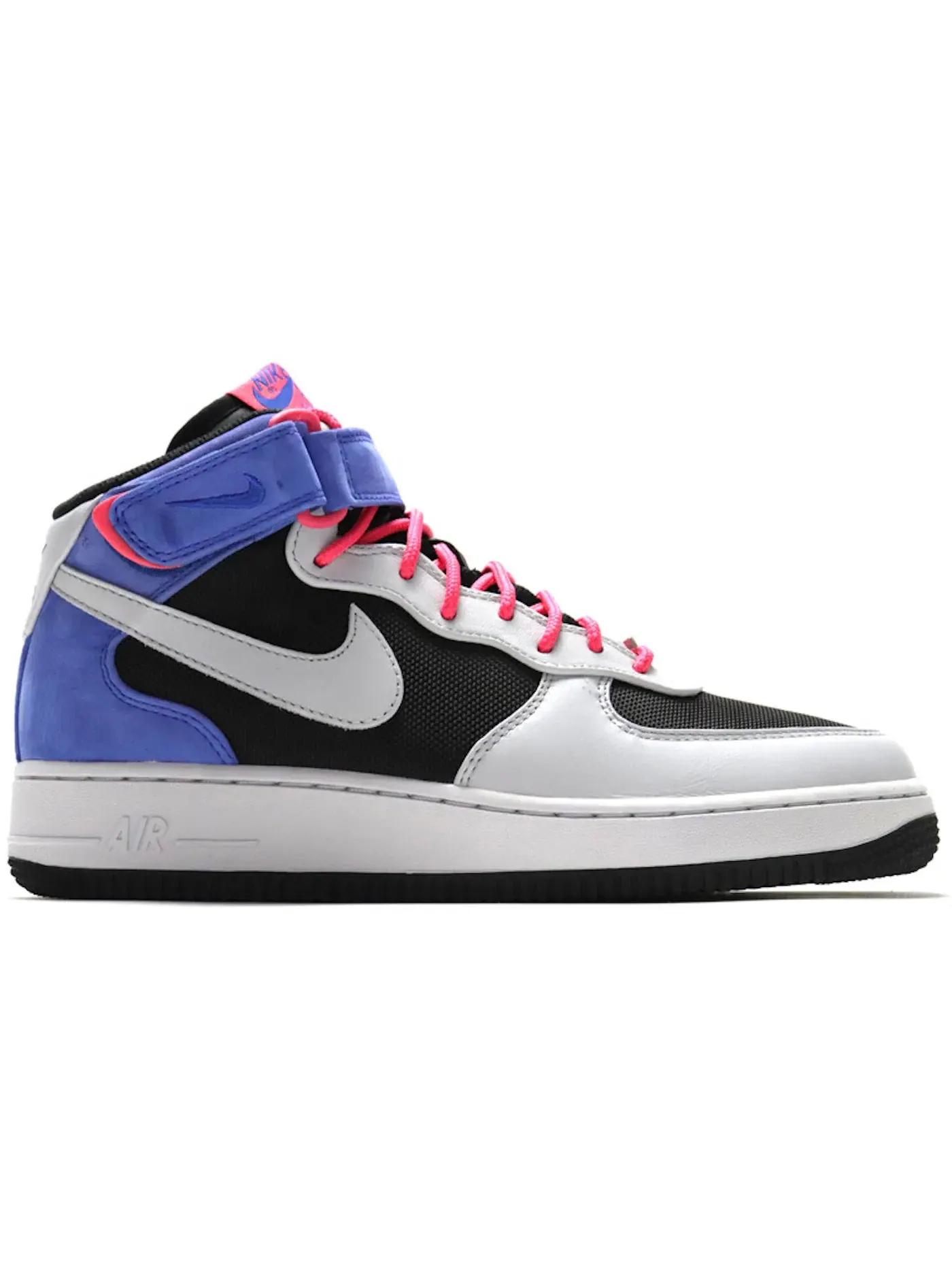 Мужские кроссовки Lifestyle Nike Air Force 1 Mid — изображение 1 из 1, черный/серый
