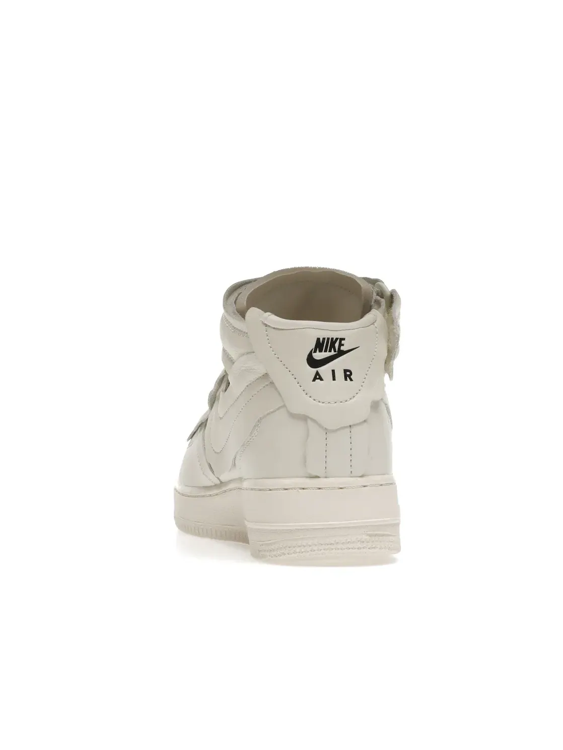 Мужские кроссовки с деконструированным дизайном Nike Air Force 1 Mid Comme des Garcons — изображение 4 из 4, белый/белый