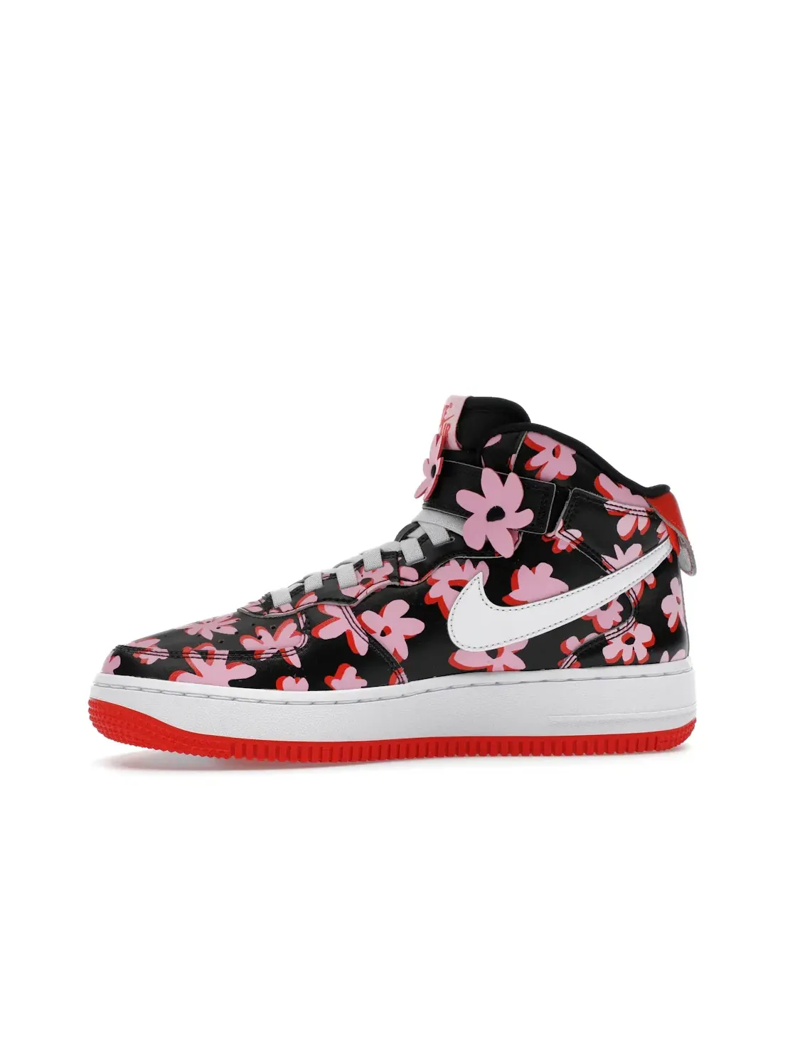 Детские кроссовки Lifestyle с цветочным принтом Nike Air Force 1 Mid EasyOn SE — изображение 3 из 4