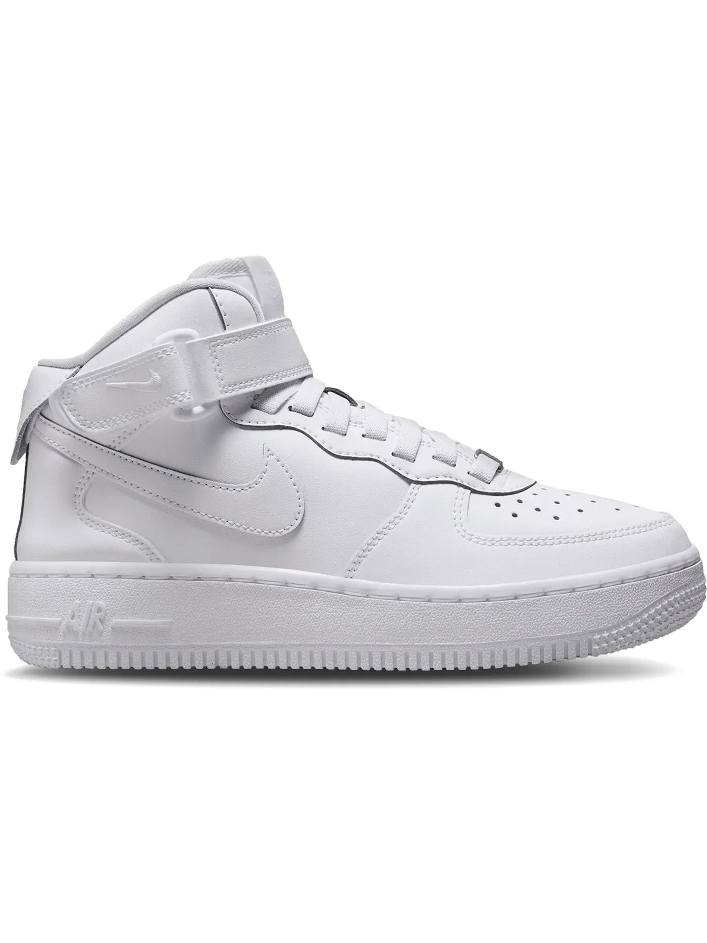 Детские кроссовки Lifestyle Nike Air Force 1 Mid EasyOn SE — изображение 1 из 1, белый/белый/белый