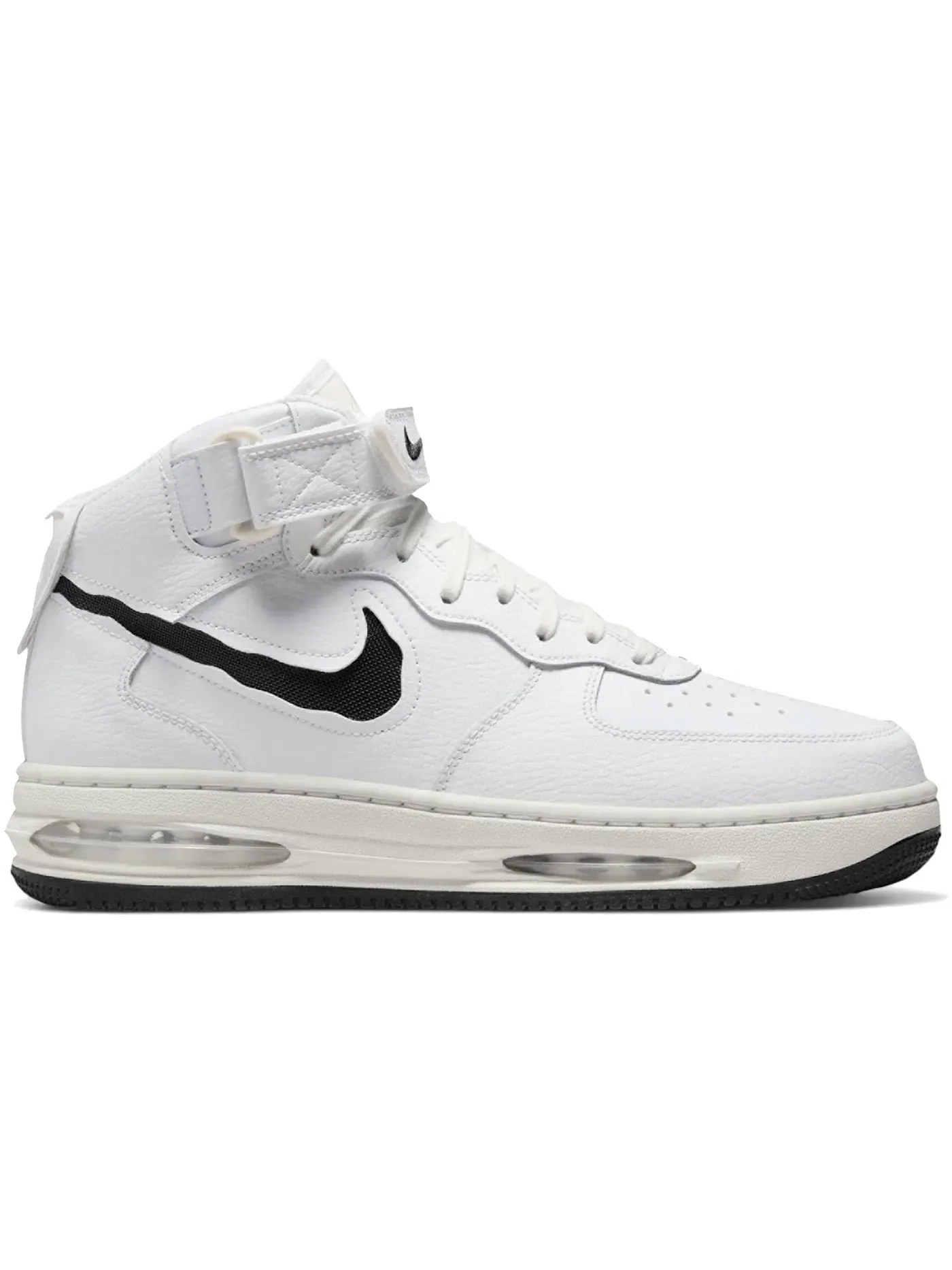 Мужские кроссовки Lifestyle Nike Air Force 1 Mid Evo — изображение 1 из 1, белый/черный