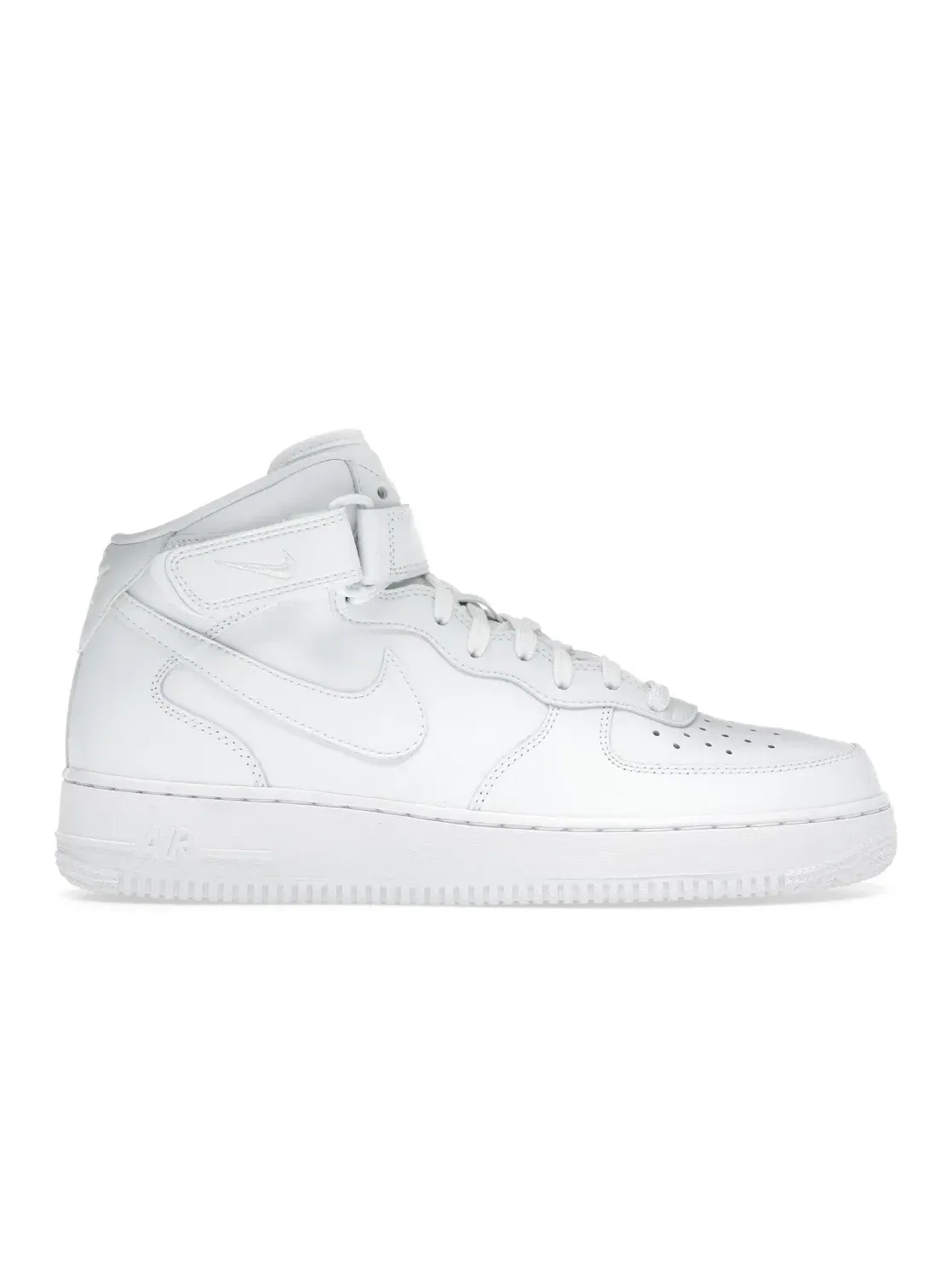 Мужские кроссовки Lifestyle Nike Air Force 1 Mid — изображение 1 из 4, белый/белый-белый