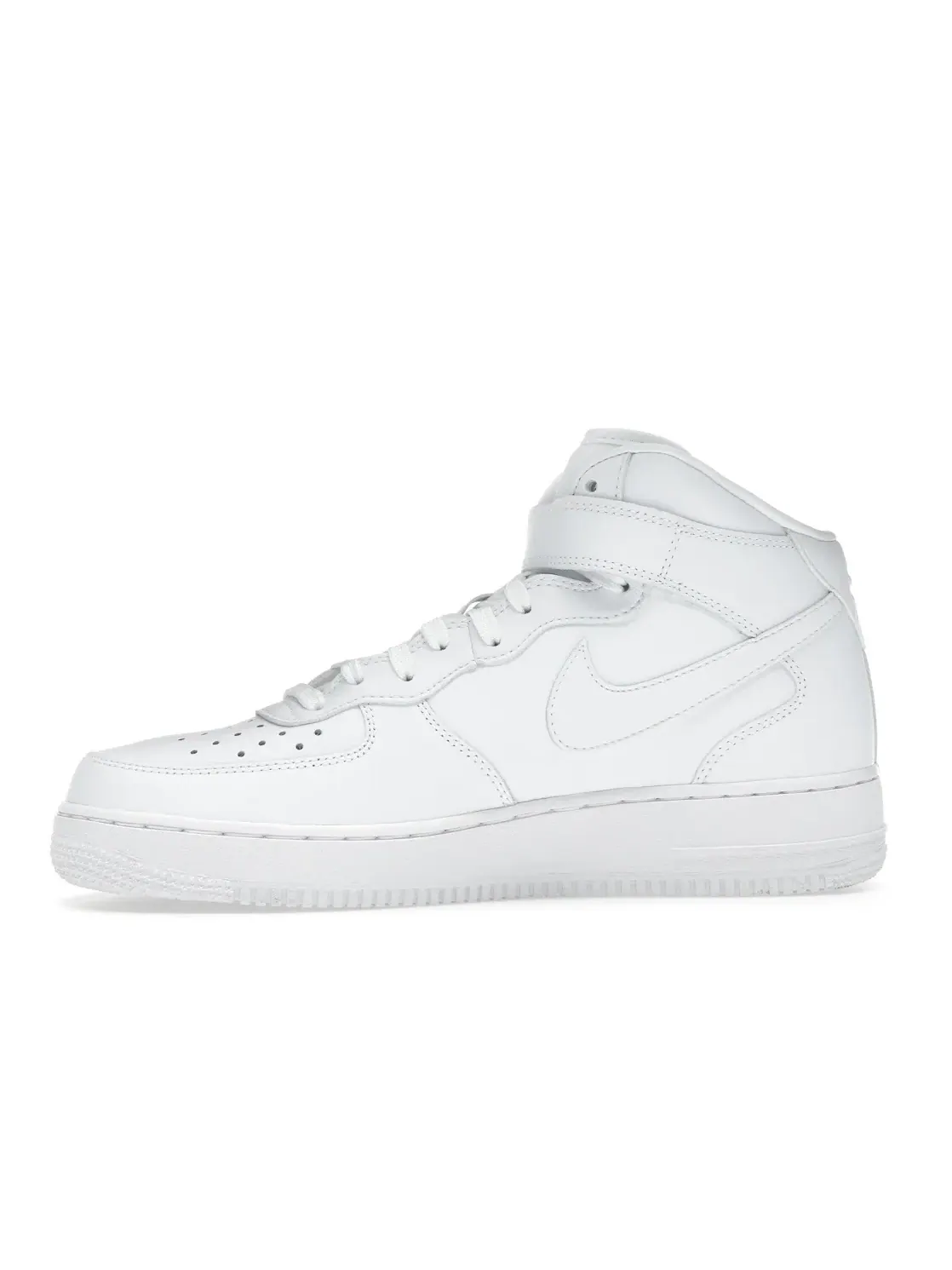 Мужские кроссовки Lifestyle Nike Air Force 1 Mid — изображение 3 из 4, белый/белый-белый