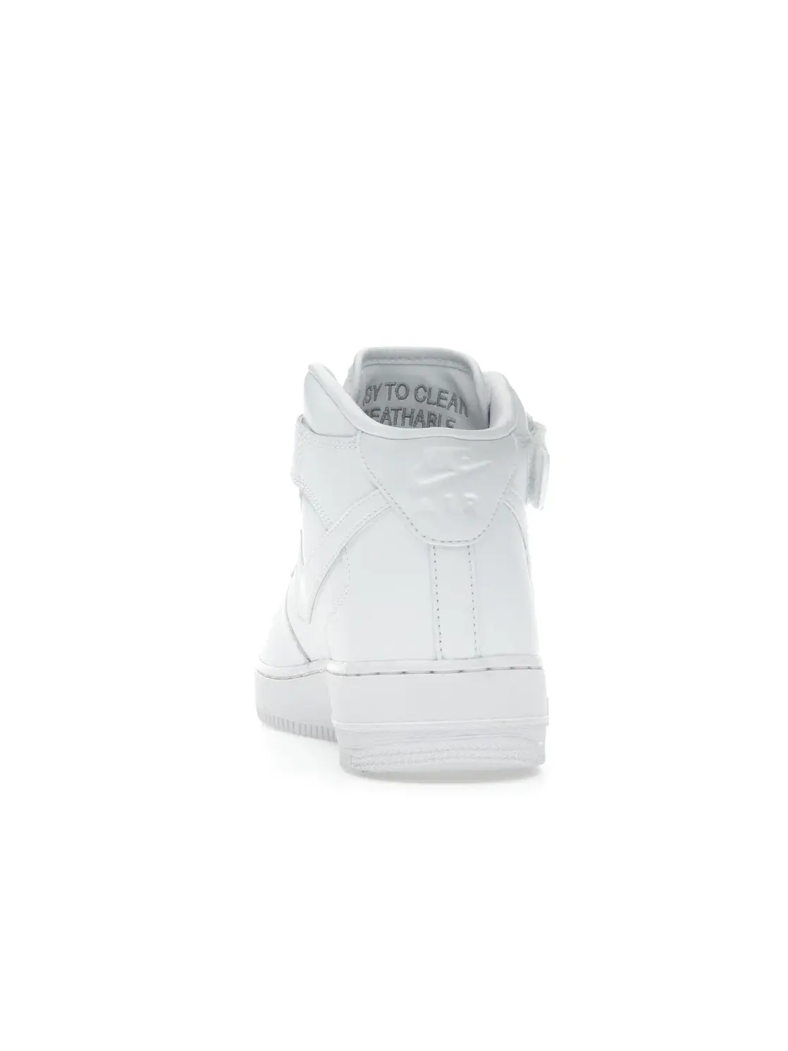 Мужские кроссовки Lifestyle Nike Air Force 1 Mid — изображение 4 из 4, белый/белый-белый