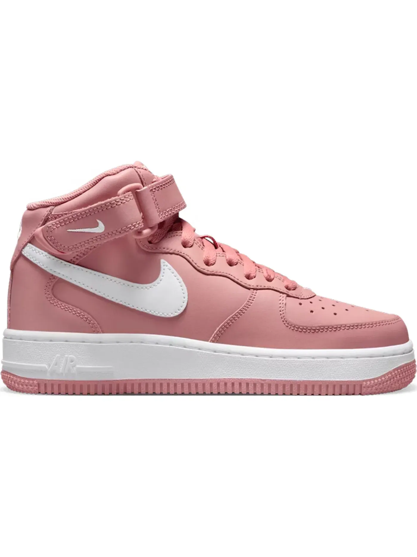 Детские кроссовки Lifestyle Nike Air Force 1 Mid LE — изображение 1 из 1, красный/белый