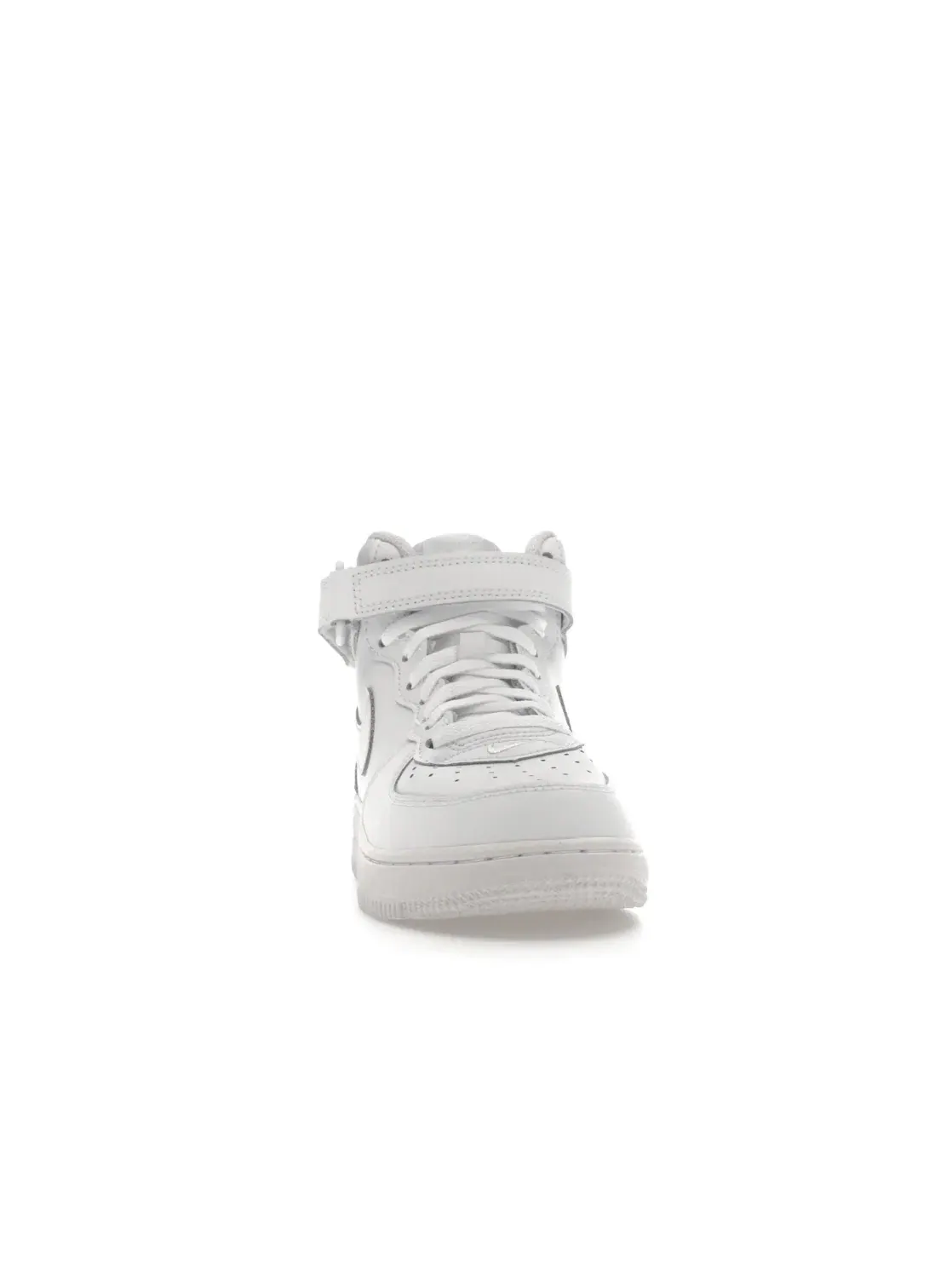 Детские кроссовки Lifestyle Nike Air Force 1 Mid LE — изображение 2 из 4, белый/белый