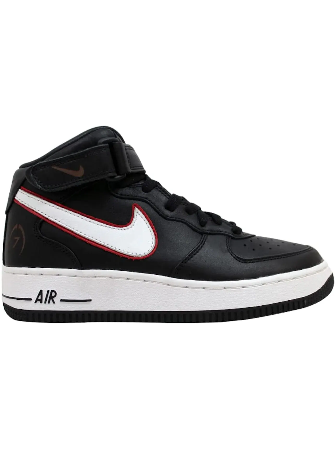 Мужские кроссовки Lifestyle Nike Air Force 1 Mid Limited — изображение 1 из 1, черный/белый-красный