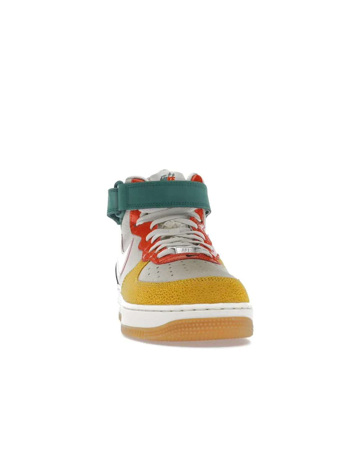 Мужские кроссовки Lifestyle Nike Air Force 1 Mid NH, Coconut Milk Bleached Coral Vivid Sulfur — изображение 2 из 4