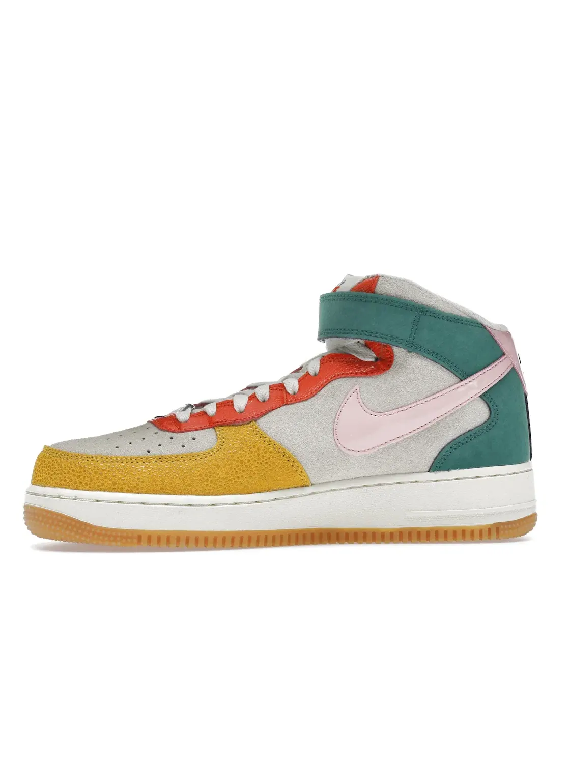 Мужские кроссовки Lifestyle Nike Air Force 1 Mid NH, Coconut Milk Bleached Coral Vivid Sulfur — изображение 3 из 4