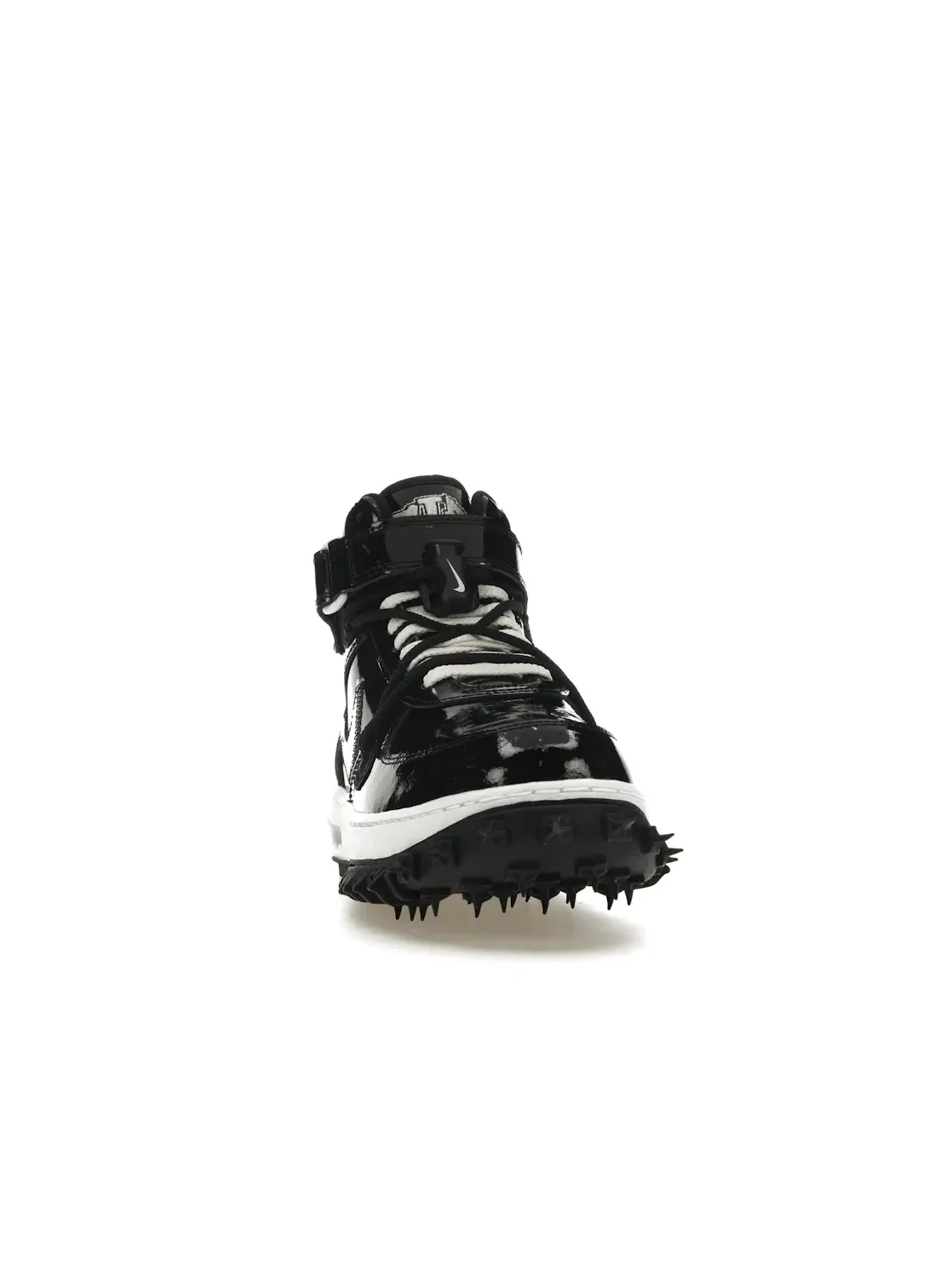 Мужские кроссовки с принтом Nike Air Force 1 Mid SP Off-White Sheed Nike — изображение 2 из 4, черный/белый-белый