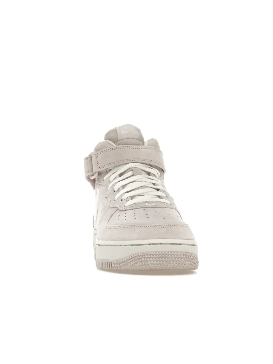 Мужские кроссовки с замшевым верхом Nike Air Force 1 Mid QS — изображение 2 из 4, белый