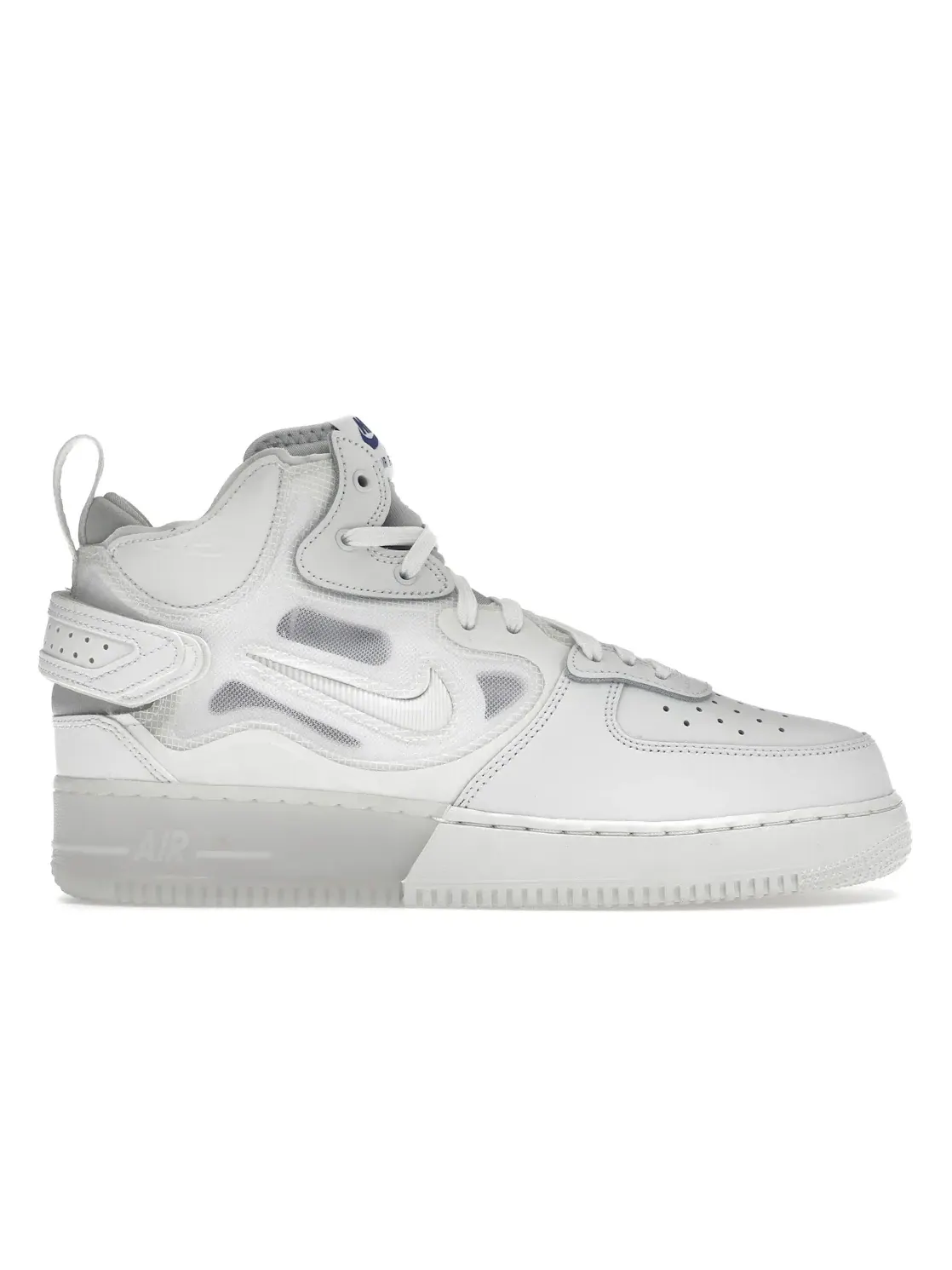 Мужские кроссовки Lifestyle Nike Air Force 1 Mid React — изображение 1 из 4, белый/белый/серый
