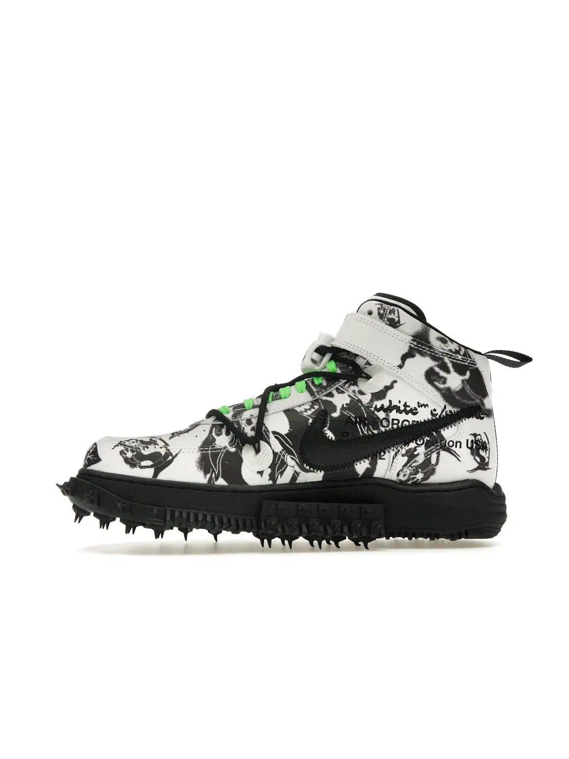 Мужские кроссовки с принтом Nike Air Force 1 Mid SP Off-White Grim Reaper Nike — изображение 3 из 4