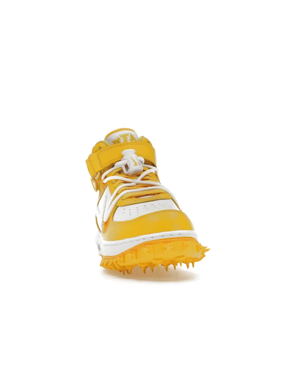 Мужские кроссовки с коллаборацией Nike Off-White Nike Air Force 1 Mid SP — изображение 2 из 4, белый/белый