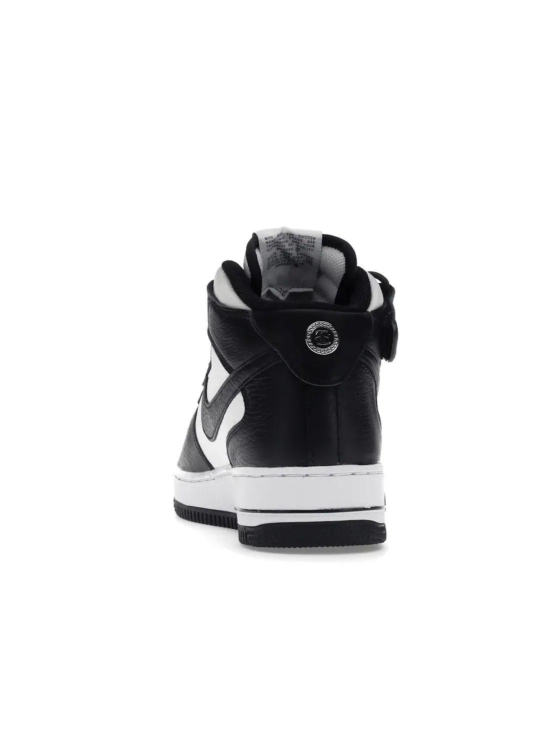 Мужские кроссовки с кожаным верхом Nike Air Force 1 Mid — изображение 4 из 4, серый/черный/белый