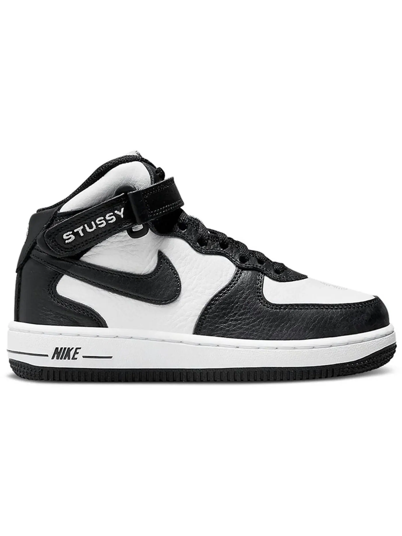 Детские кроссовки Lifestyle Nike Air Force 1 Mid — изображение 1 из 1, серый/черный/белый