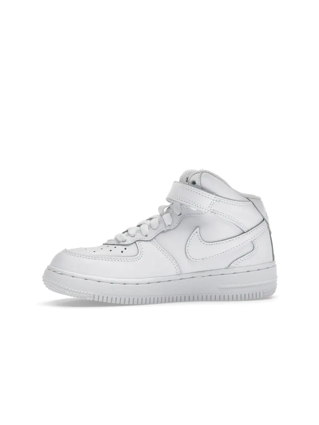 Детские кроссовки для активного отдыха Nike Air Force 1 Mid — изображение 3 из 4, белый/белый/белый