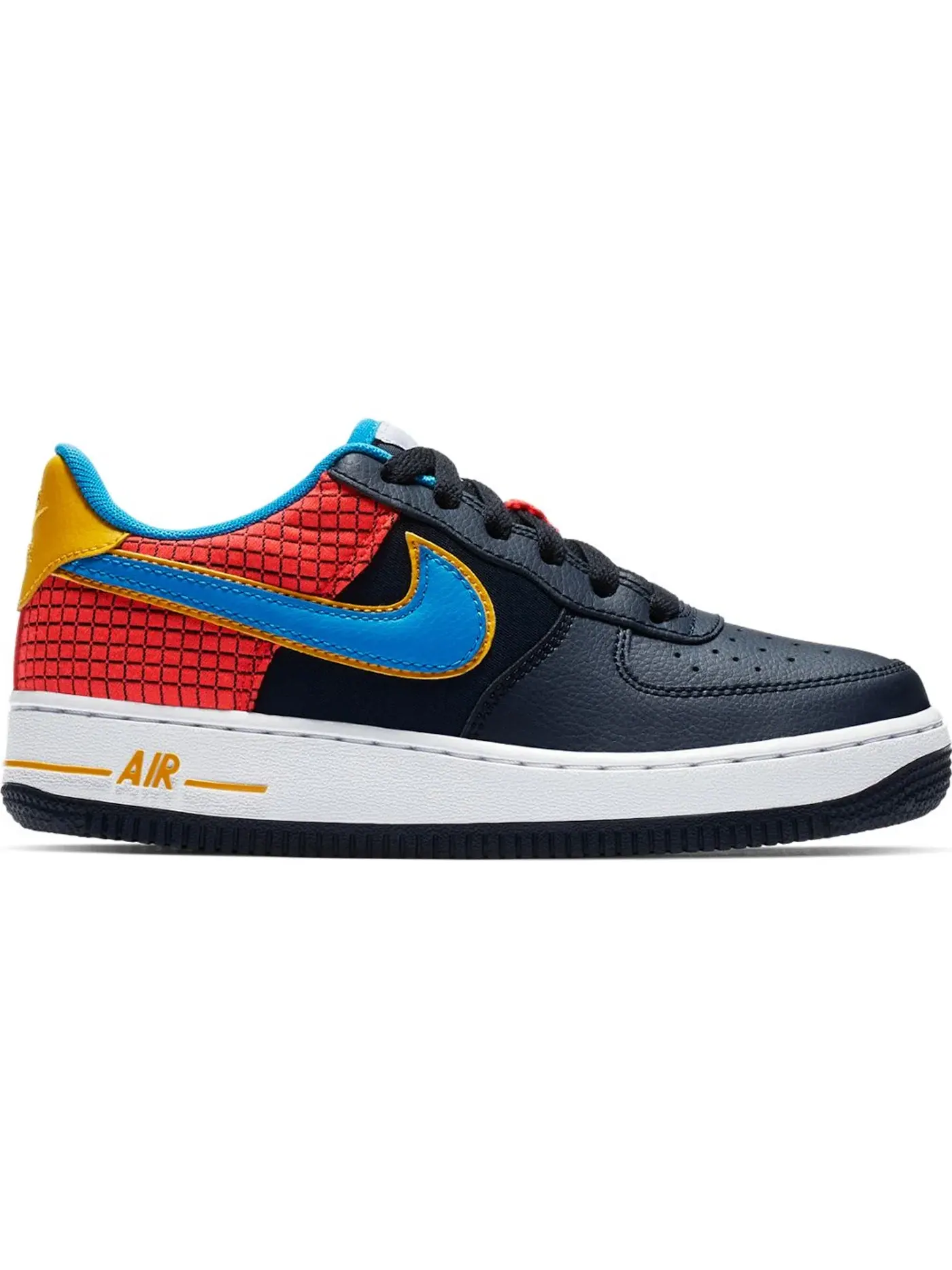Детские кроссовки для мальчиков с облегченной подошвой Nike Air Force 1 Now — изображение 1 из 1, яркий--синий