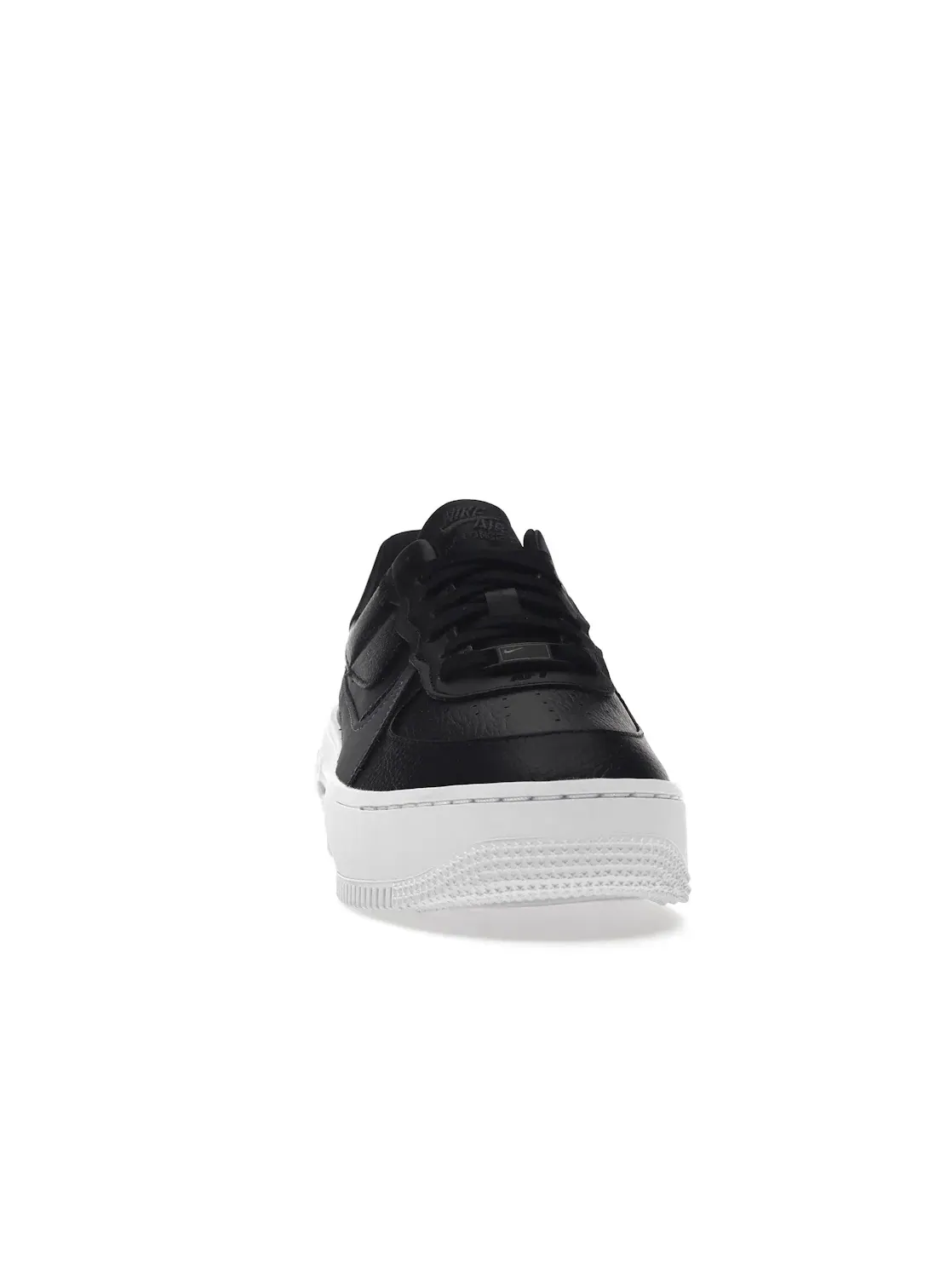 Женские кроссовки с платформой Nike Air Force 1 PLT.AF.ORM Nike — изображение 2 из 4, черный/белый/черный