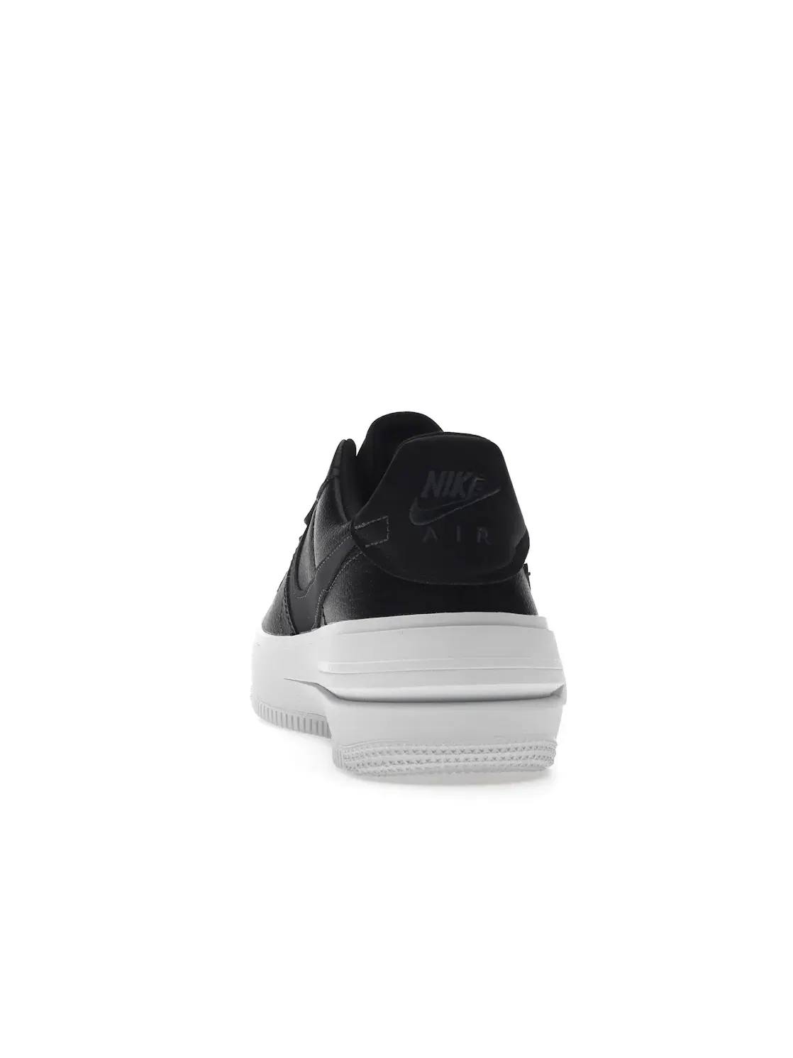 Женские кроссовки с платформой Nike Air Force 1 PLT.AF.ORM Nike — изображение 4 из 4, черный/белый/черный