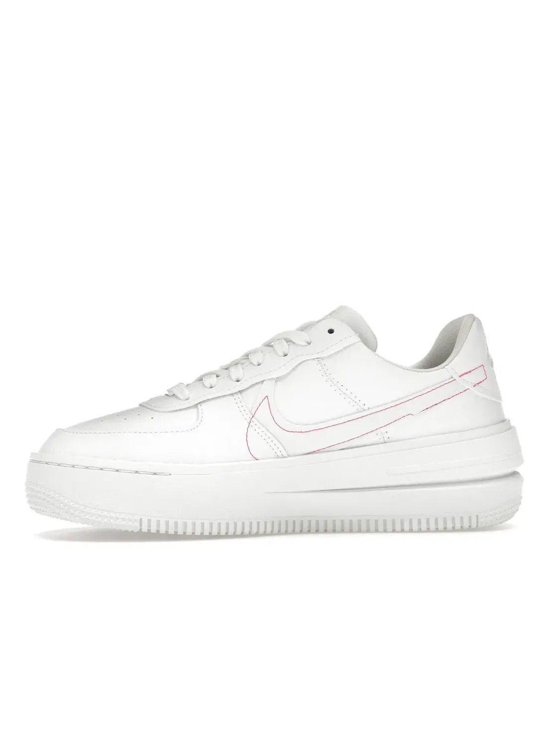 Женские кроссовки Lifestyle Nike Air Force 1 PLT.AF.ORM — изображение 3 из 4, белый//розовый