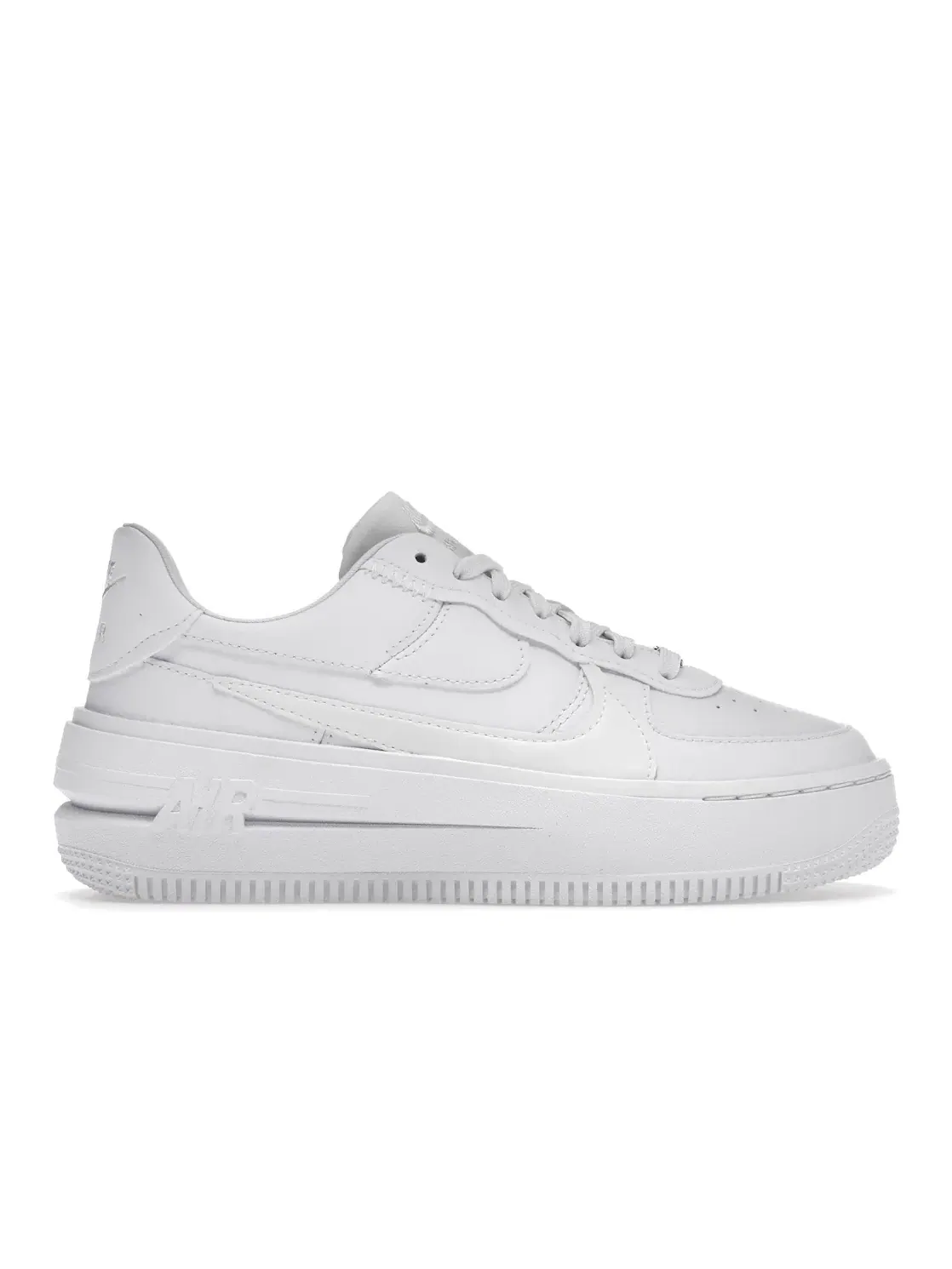 Женские кроссовки Lifestyle с платформой Nike Air Force 1 PLT.AF.ORM Nike — изображение 1 из 4, белый/белый/белый/белый