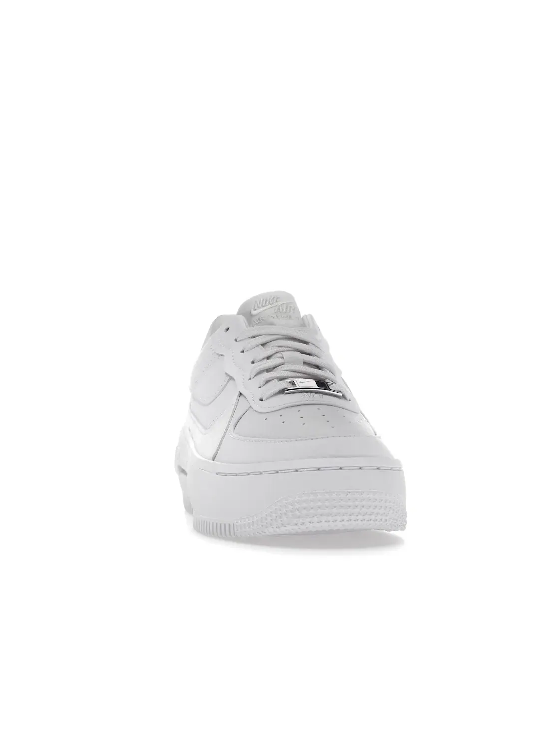 Женские кроссовки Lifestyle с платформой Nike Air Force 1 PLT.AF.ORM Nike — изображение 2 из 4, белый/белый/белый/белый