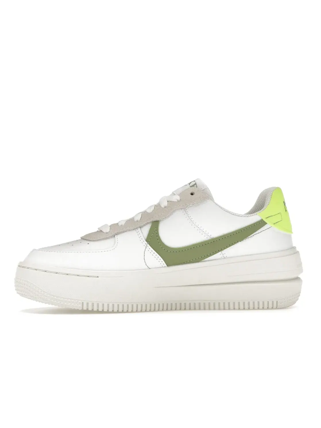 Женские кроссовки Lifestyle Nike Air Force 1 PLT.AF.ORM — изображение 3 из 4, белый///зеленый