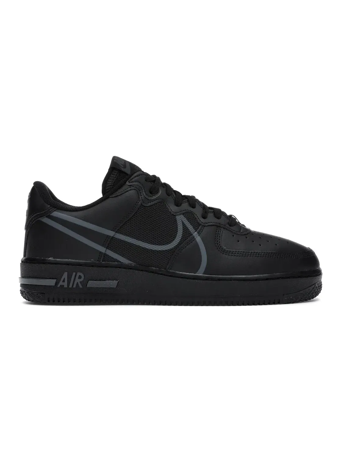 Мужские кроссовки Lifestyle с технологией React Nike Air Force 1 React — изображение 1 из 4, черный