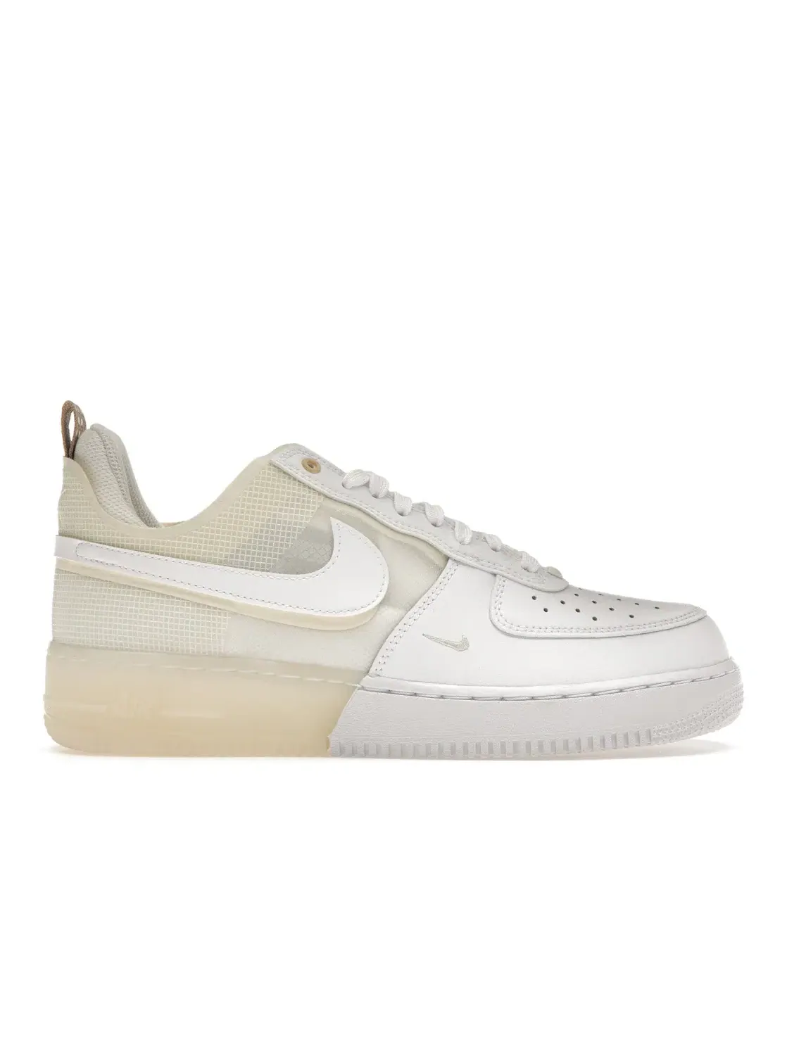 Мужские кроссовки Lifestyle Nike Air Force 1 React — изображение 1 из 4, белый/белый--светлый