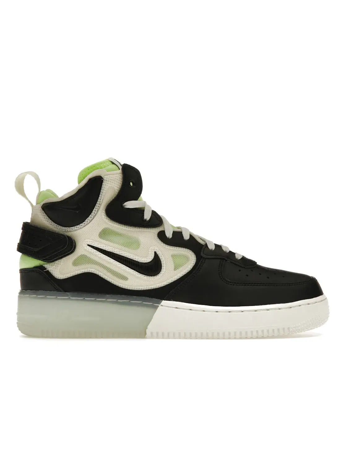 Мужские кроссовки Lifestyle Nike Air Force 1 React Mid — изображение 1 из 4, зеленый/синий/черный