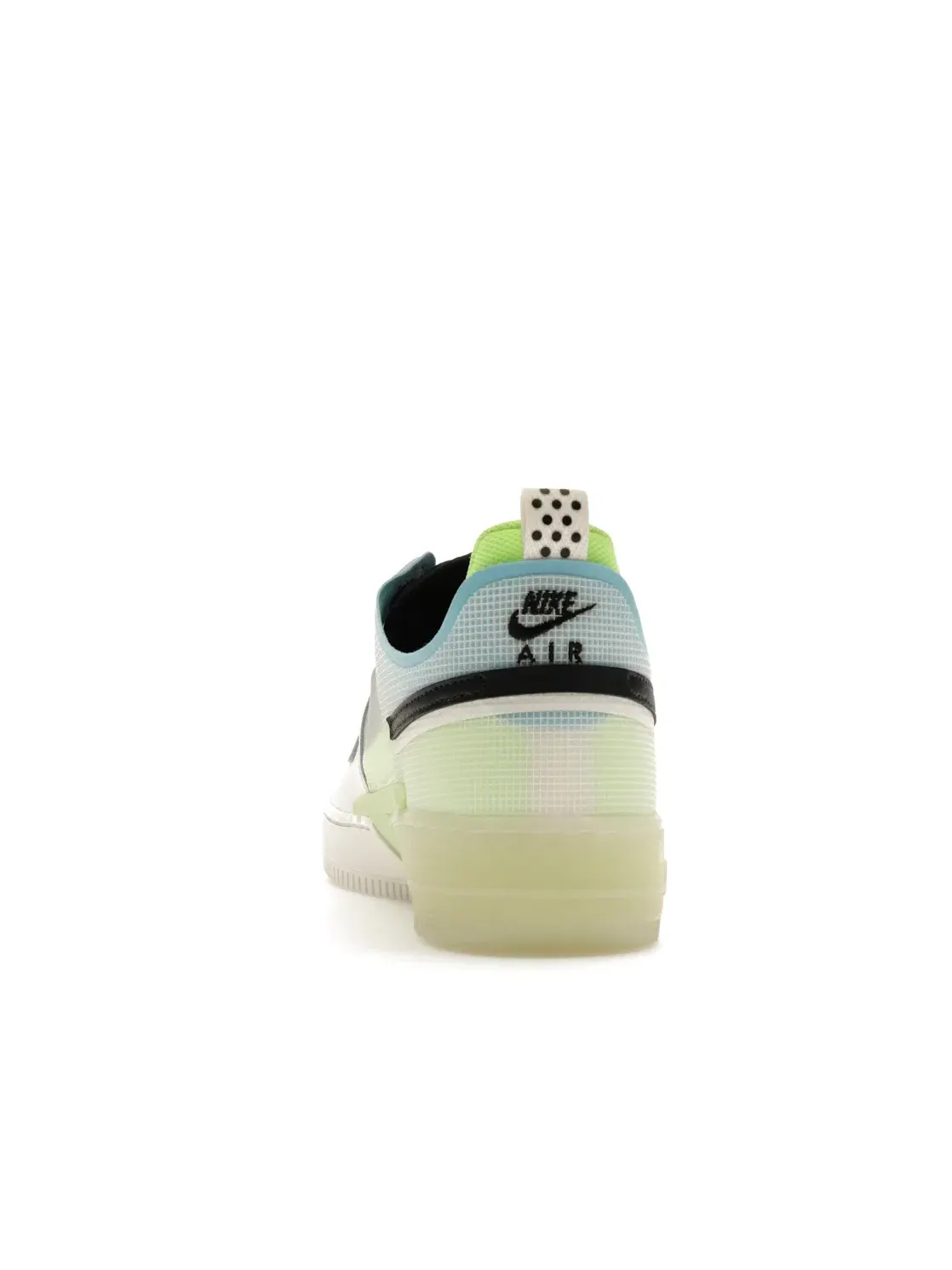Мужские кроссовки Lifestyle с принтом Nike Air Force 1 React — изображение 4 из 4, зеленый/черный