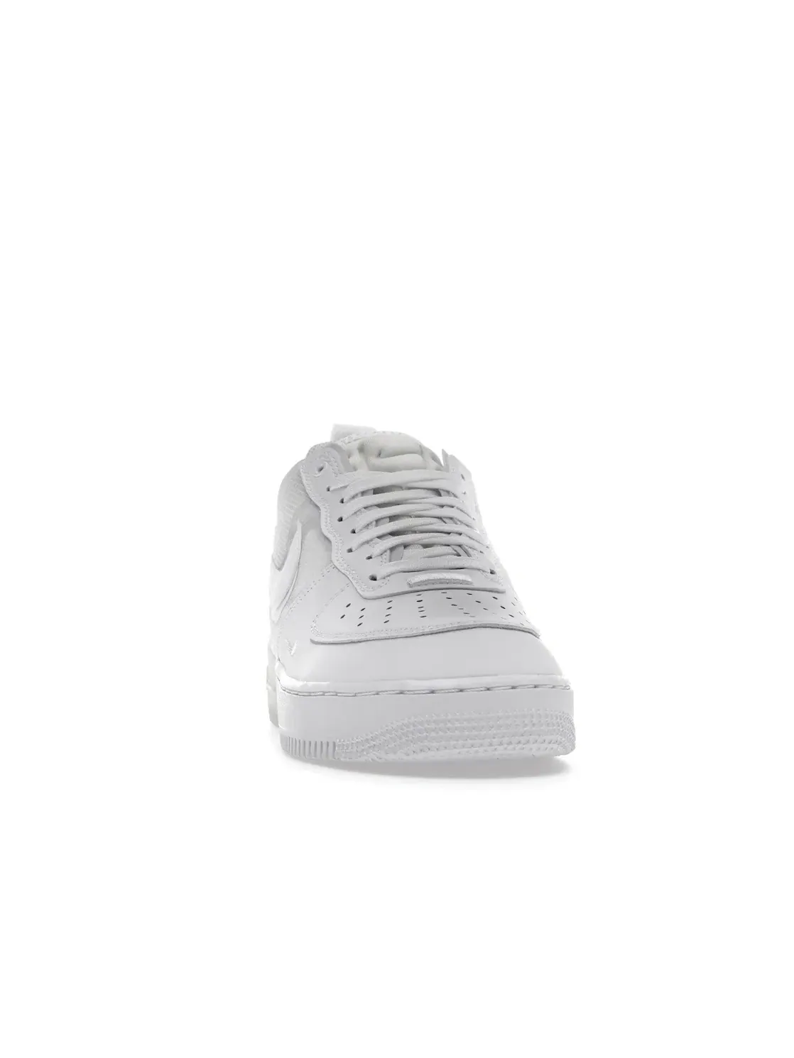 Мужские кроссовки для повседневной носки Nike Air Force 1 React — изображение 2 из 4, белый/белый/белый