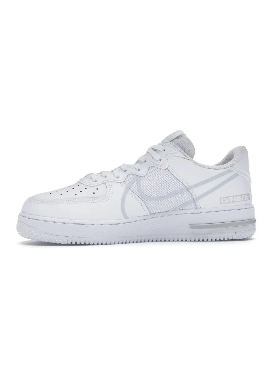 Мужские кроссовки с технологией React Nike Air Force 1 React — изображение 3 из 4, белый/платиновый