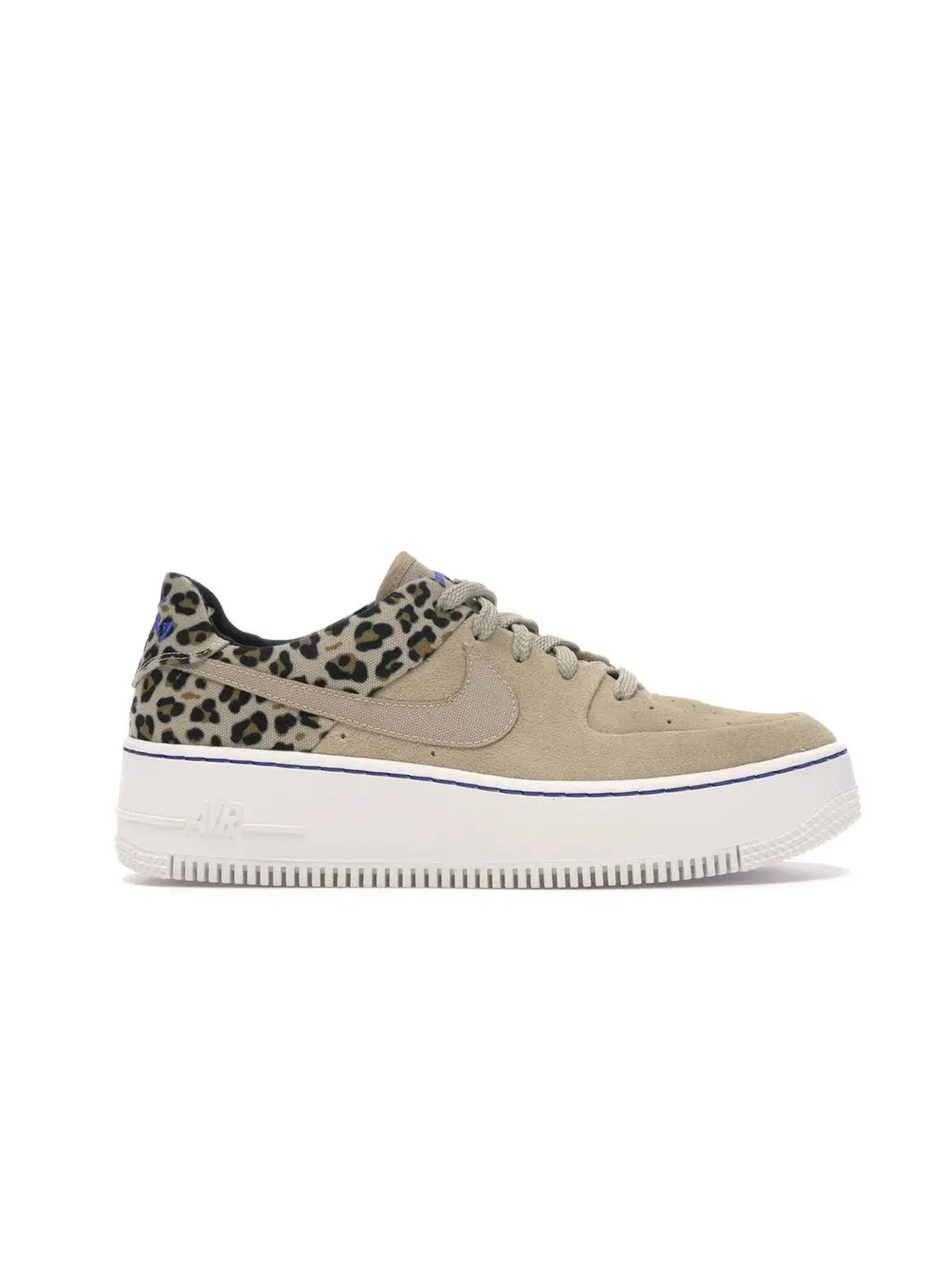 Женские кроссовки Lifestyle Nike Air Force 1 Sage Low — изображение 1 из 4, синий-черный