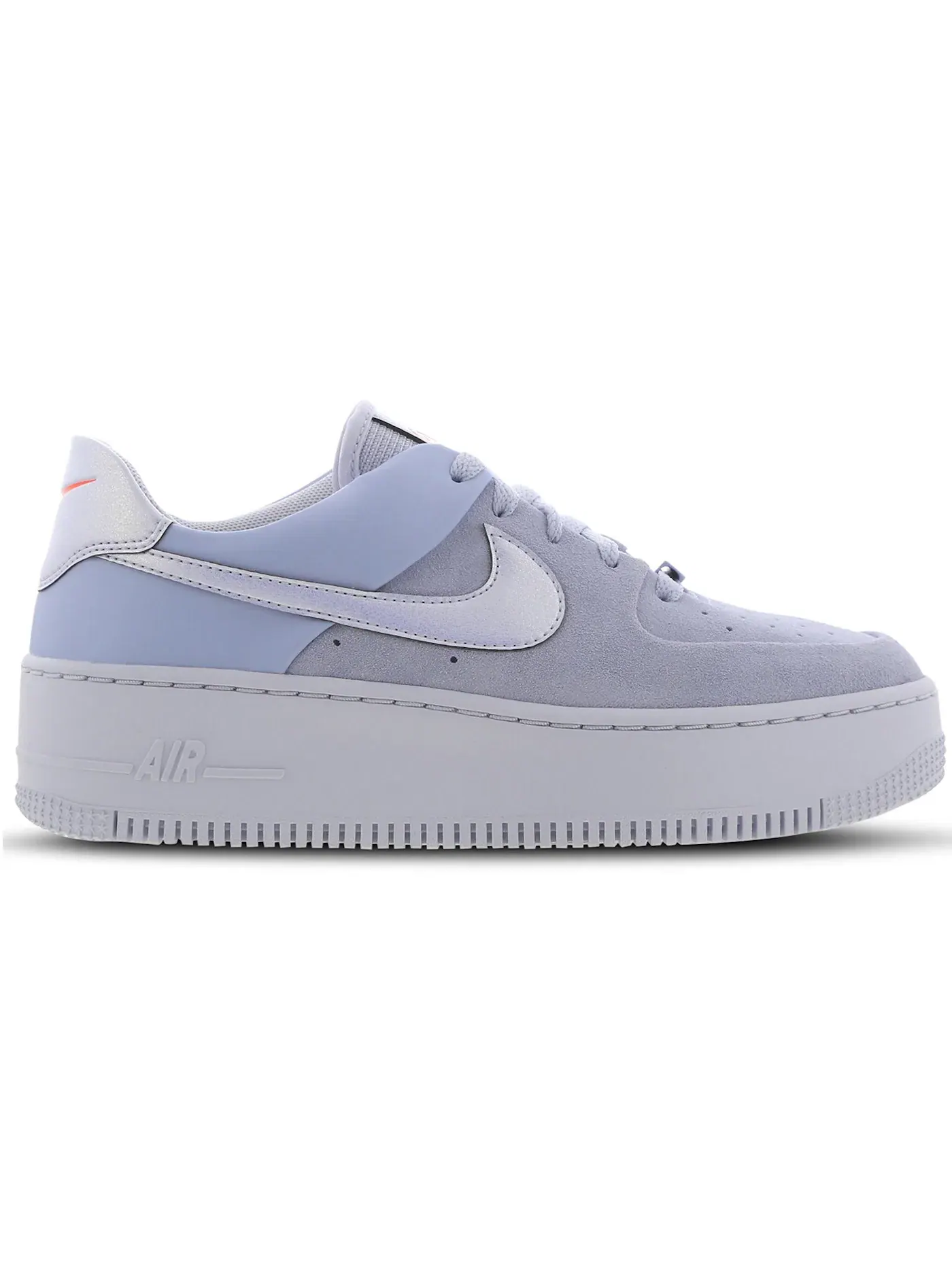 Женские кроссовки с низким профилем Nike Air Force 1 Sage Low — изображение 1 из 1, синий/серый