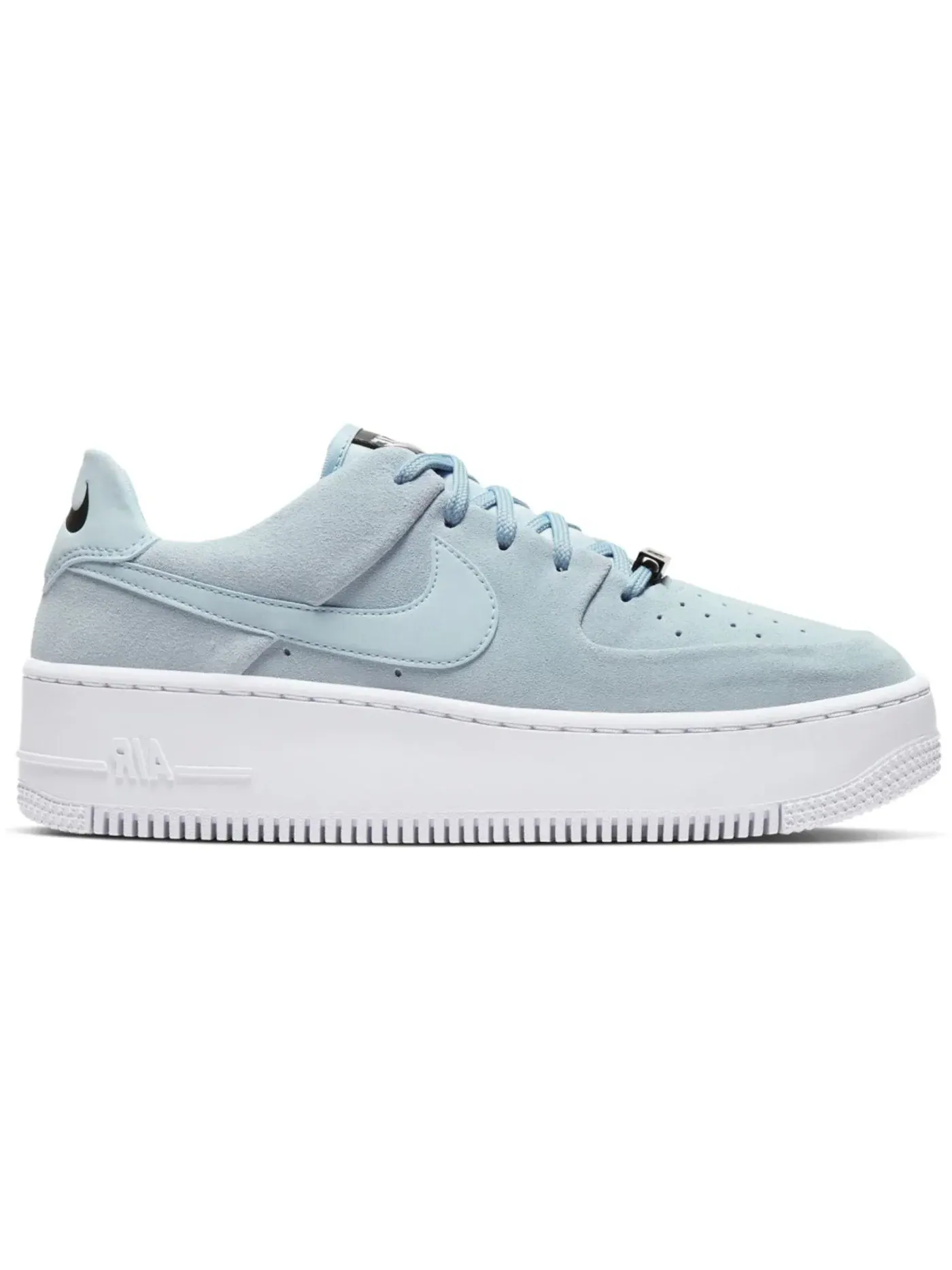 Женские кроссовки Lifestyle Nike Air Force 1 Sage Low — изображение 1 из 1, светлый синий/белый