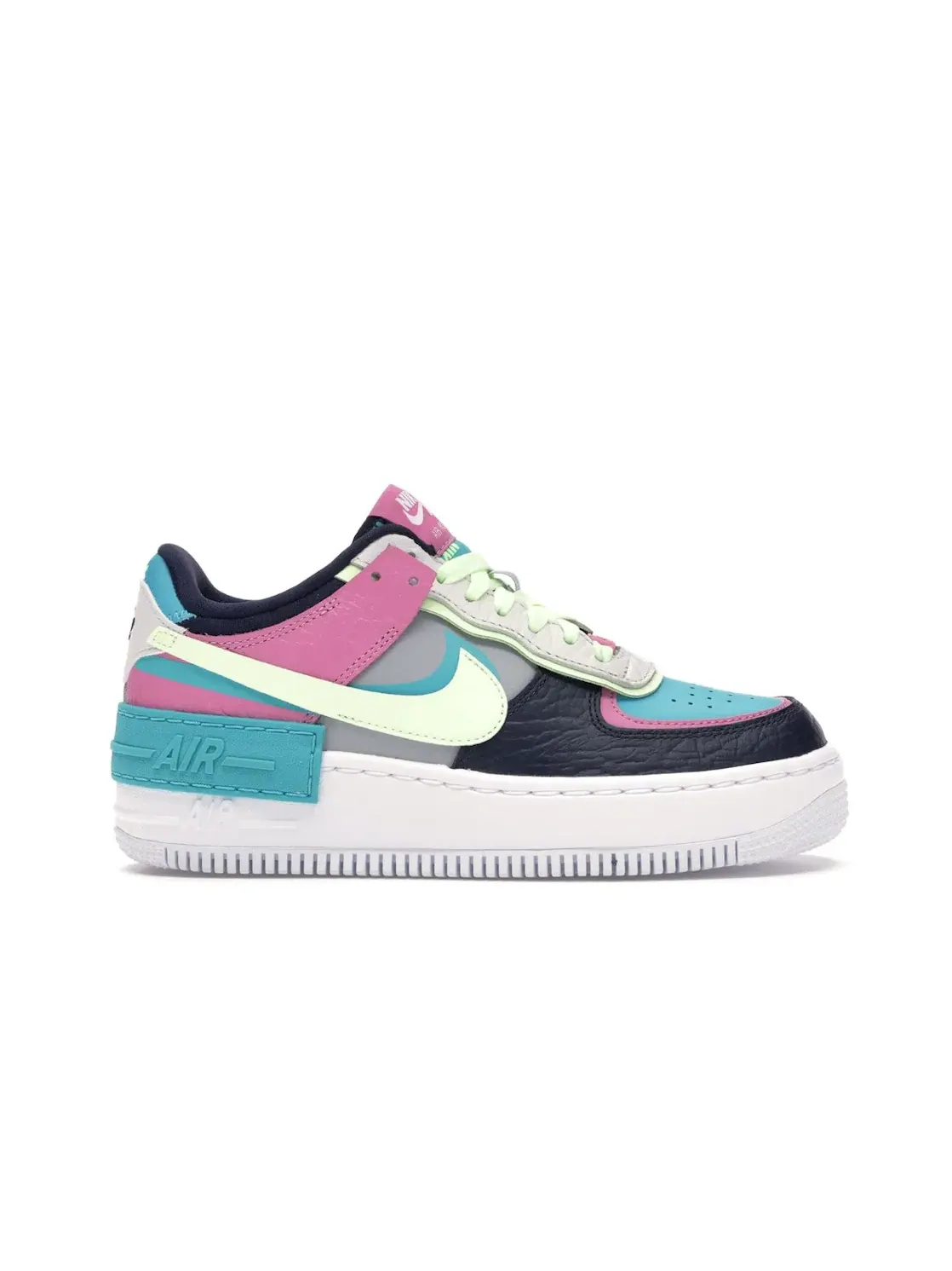 Женские кроссовки Lifestyle Nike Air Force 1 Low Shadow — изображение 1 из 4, светлый серый/-голубой