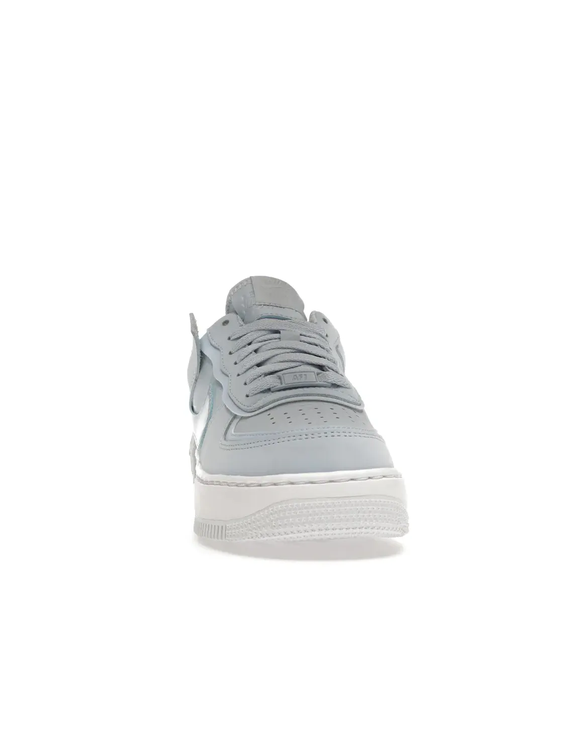 Женские кроссовки с двойным дизайном Nike Air Force 1 Low Shadow Nike — изображение 2 из 4, синий/белый-синий