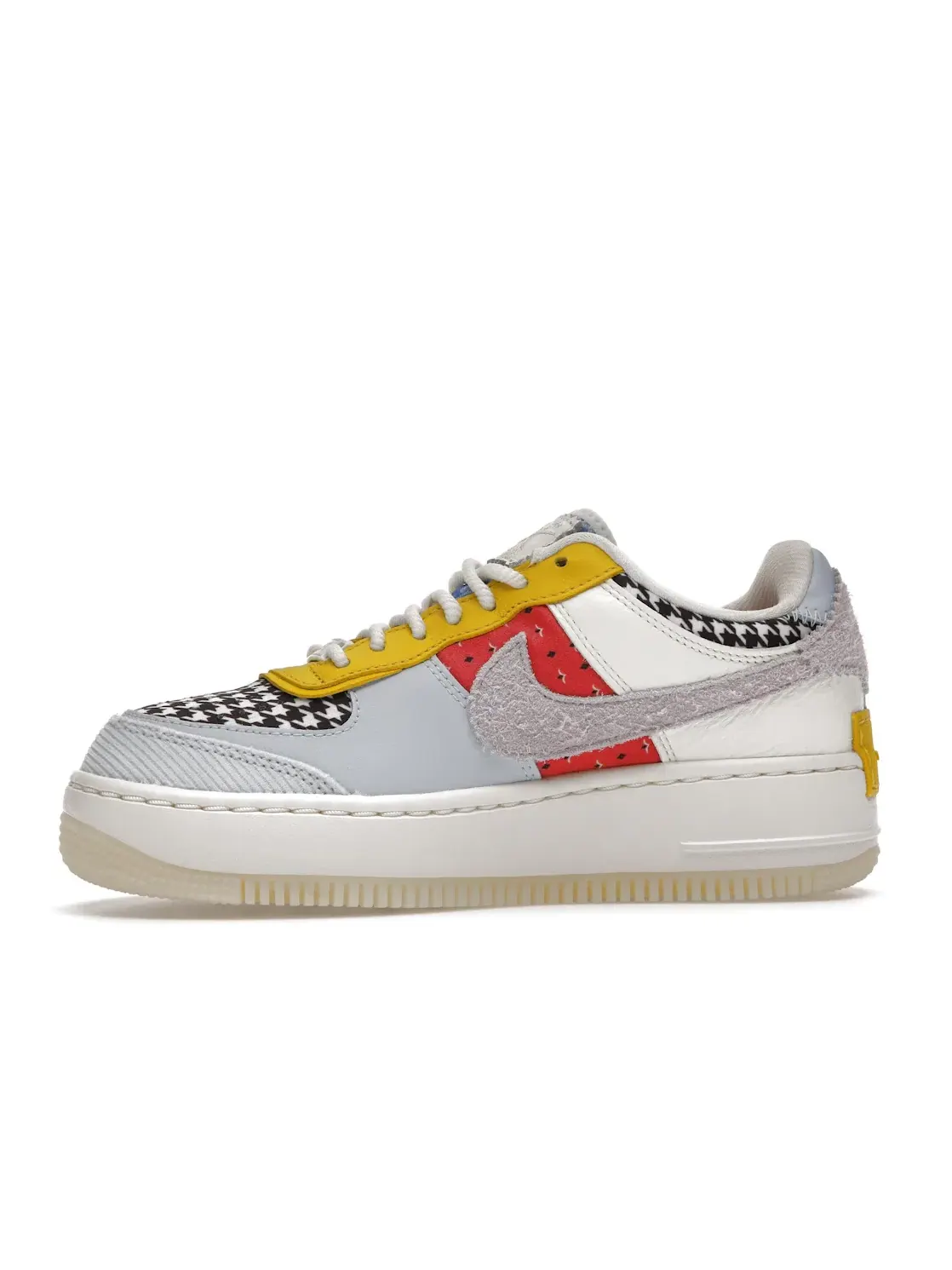 Женские кроссовки с принтом Nike Air Force 1 Low Shadow — изображение 3 из 4, синий/яркий