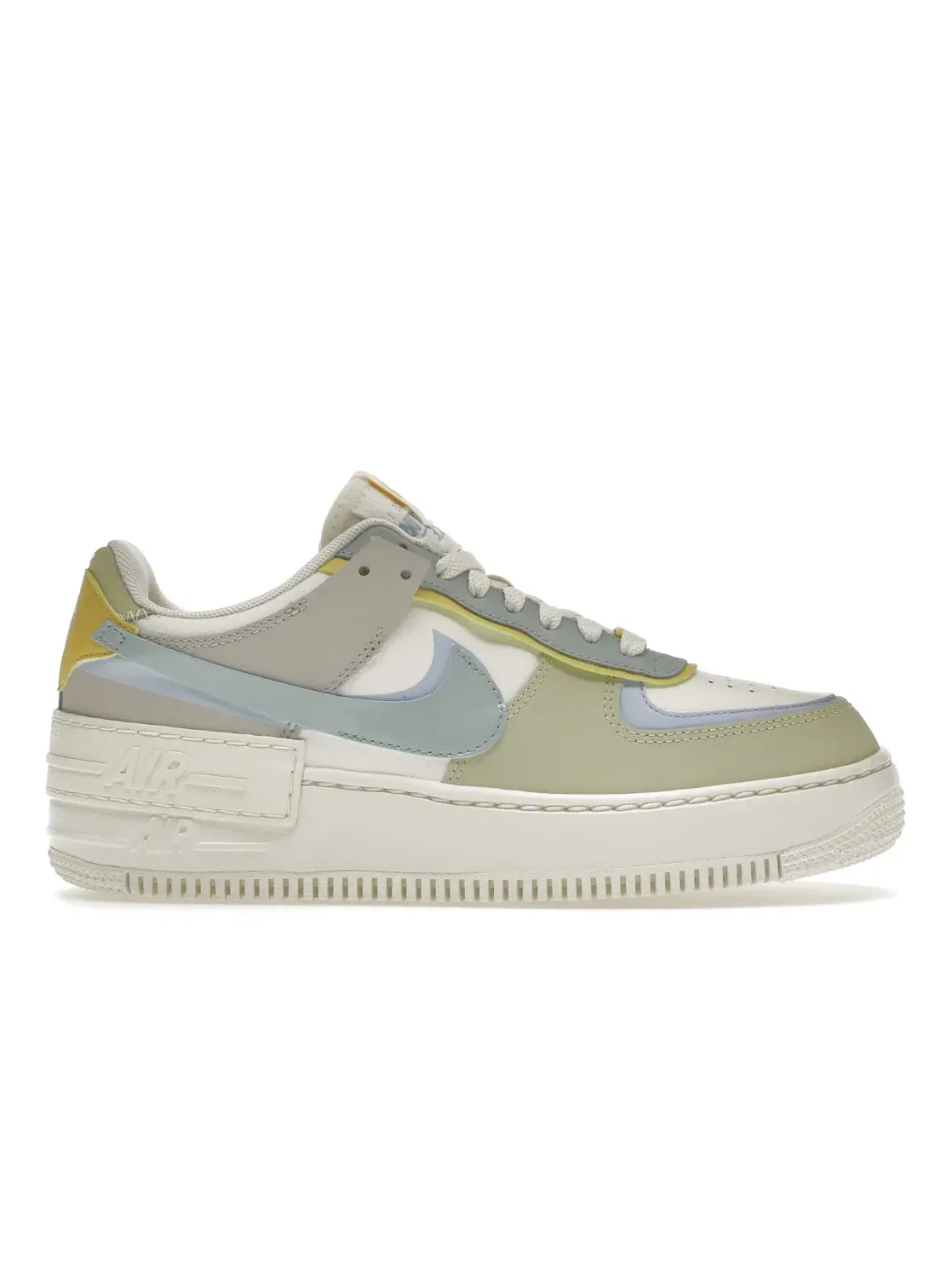 Женские кроссовки Nike Air Force 1 Low Shadow — изображение 1 из 4, светлый-оливковый