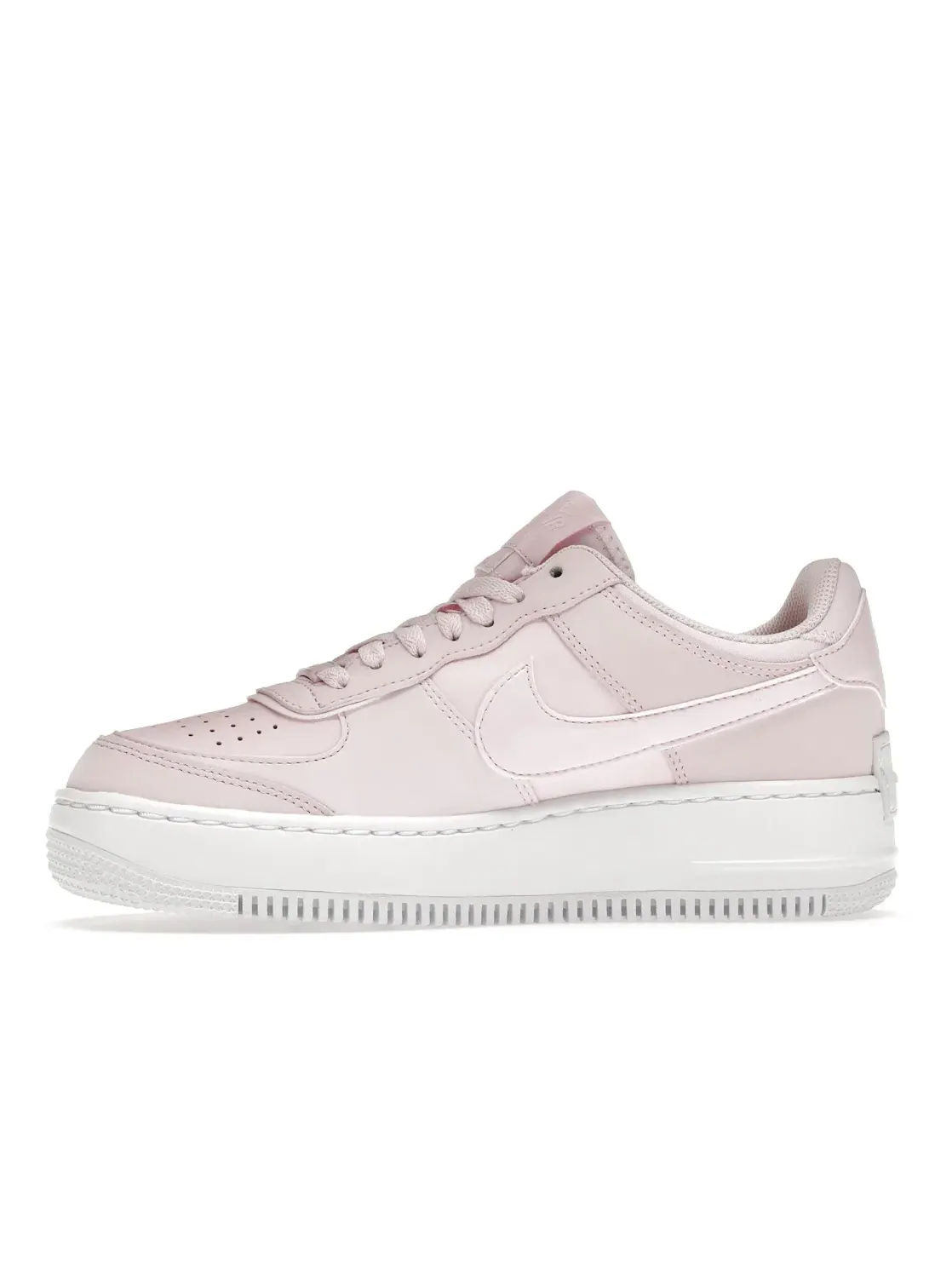 Женские кроссовки с двуслойным дизайном Nike Air Force 1 Low Shadow — изображение 3 из 4, розовый/белый-розовый