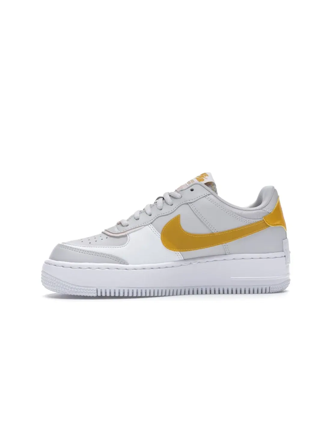 Женские кроссовки Lifestyle Nike Air Force 1 Low Shadow — изображение 3 из 4, серый/--белый