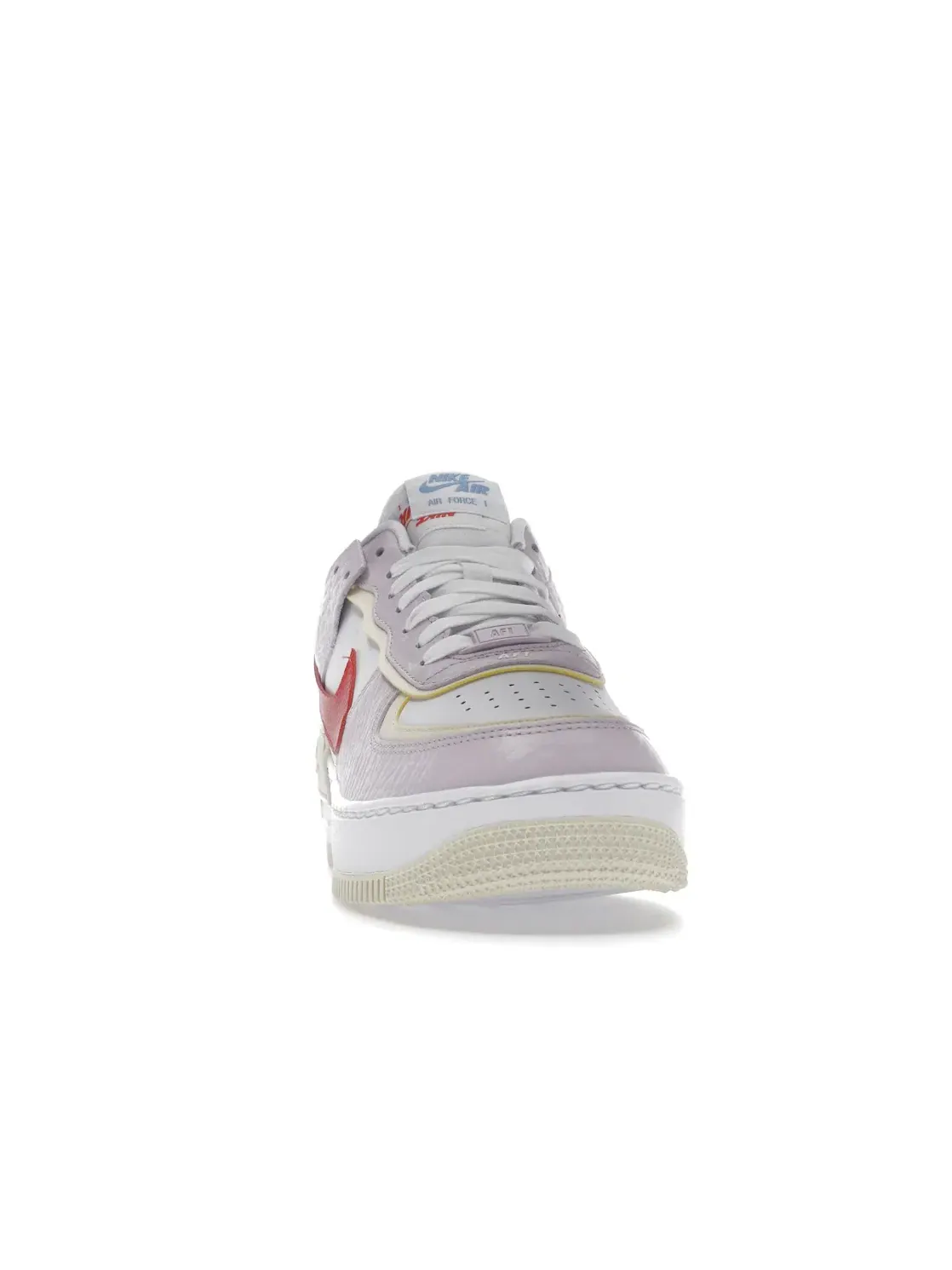 Женские кроссовки с принтом Nike Air Force 1 Low Shadow Nike — изображение 2 из 4, розовый//синий/красный