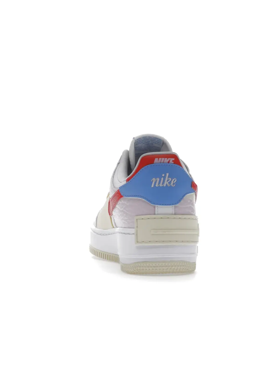 Женские кроссовки с принтом Nike Air Force 1 Low Shadow Nike — изображение 4 из 4, розовый//синий/красный