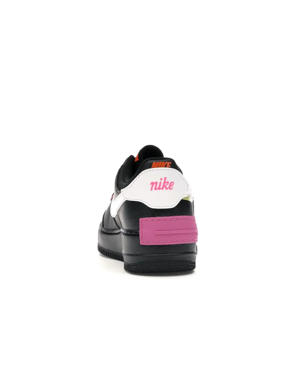Женские кроссовки с нашивками Nike Air Force 1 Low Shadow — изображение 4 из 4, черный/--белый