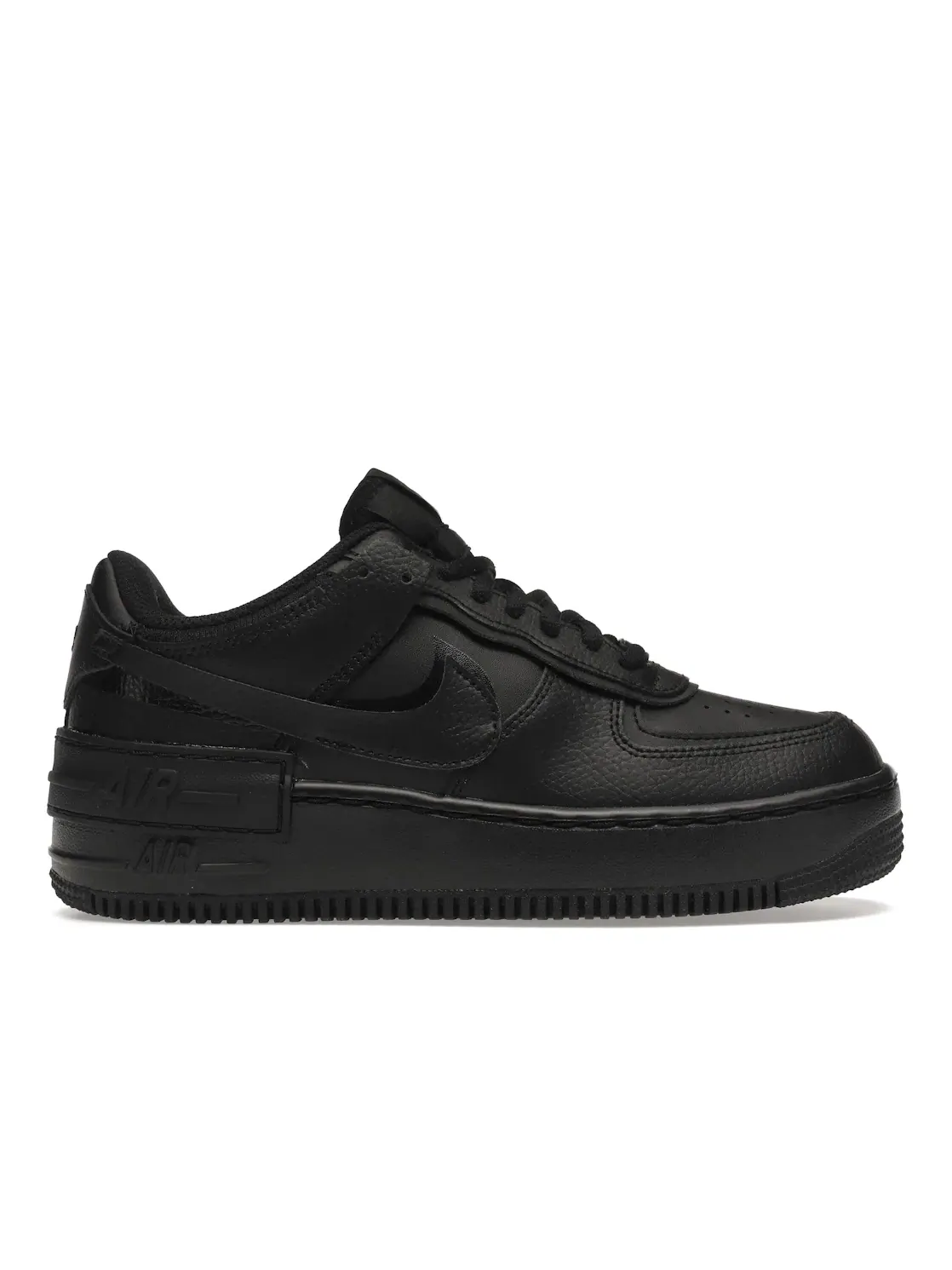 Женские кроссовки Lifestyle Nike Air Force 1 Low Shadow — изображение 1 из 4, черный/черный-черный