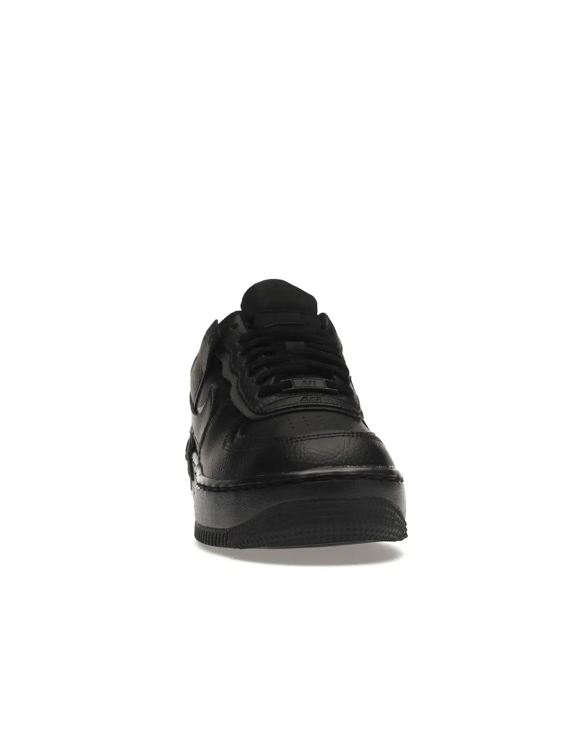 Женские кроссовки Lifestyle Nike Air Force 1 Low Shadow — изображение 2 из 4, черный/черный-черный